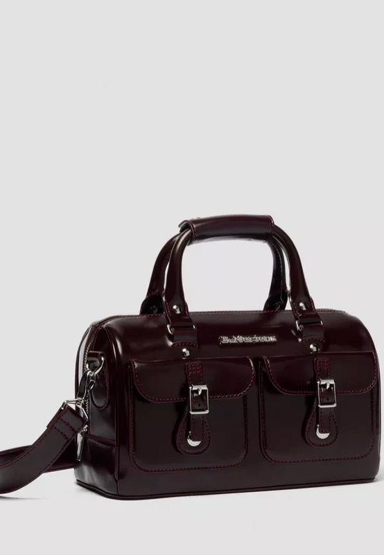 Dr. Martens Top Handle Cherry Red Oxford Rub Off Bag