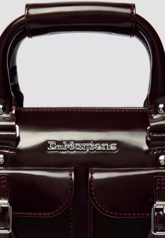 Dr. Martens Top Handle Cherry Red Oxford Rub Off Bag