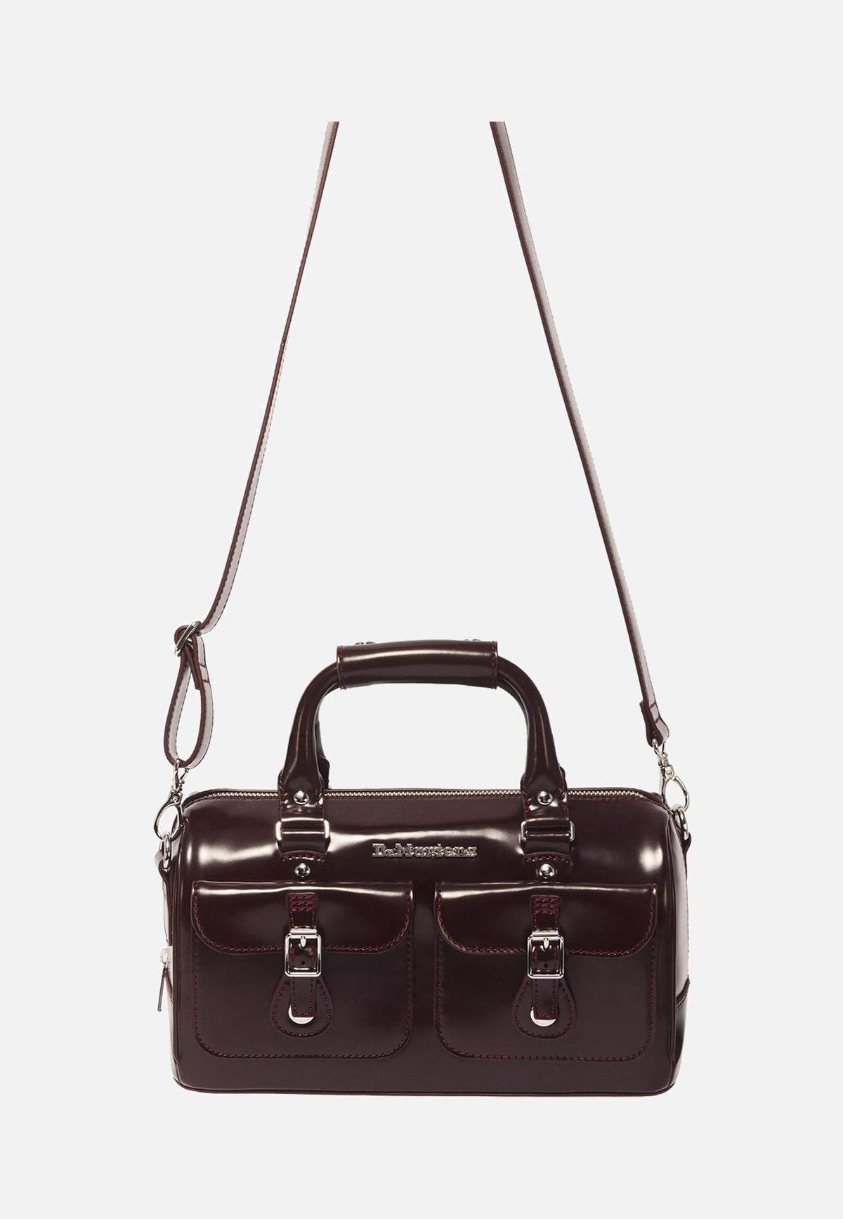 Dr. Martens Top Handle Cherry Red Oxford Rub Off Tas
