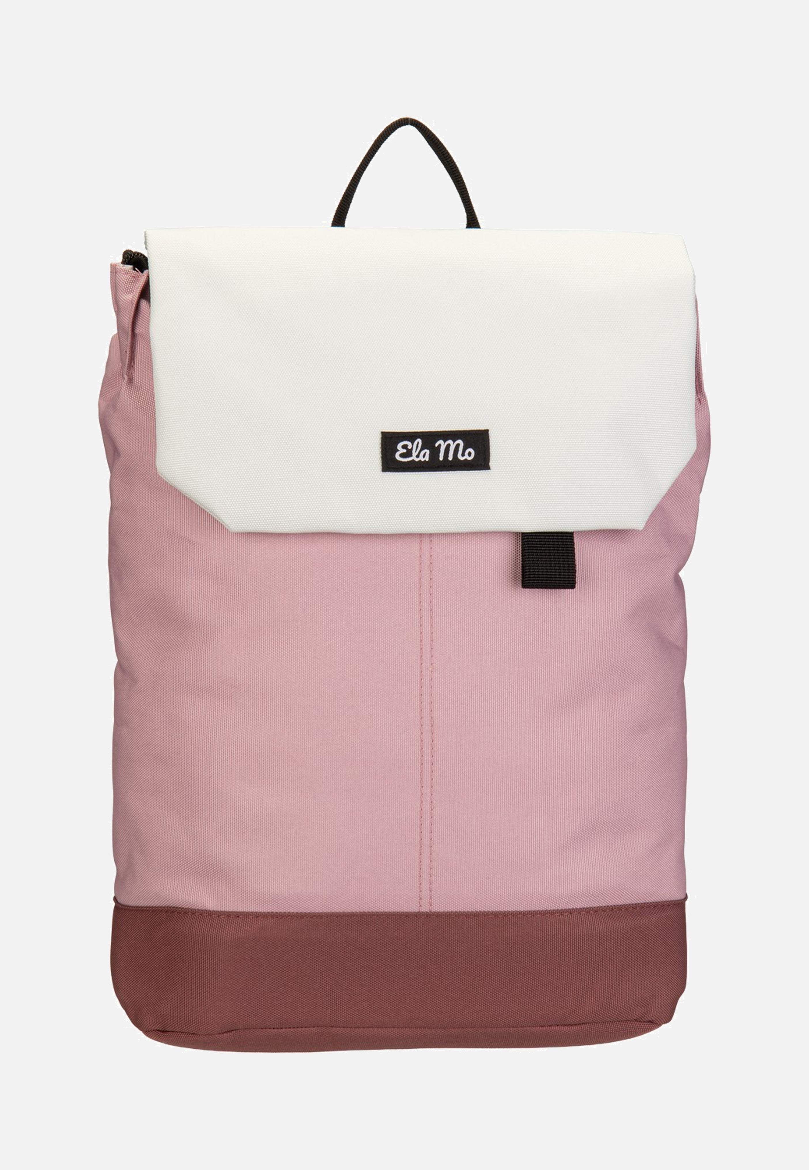 Ela Mo Daypack Strawberry Cream Backpack
