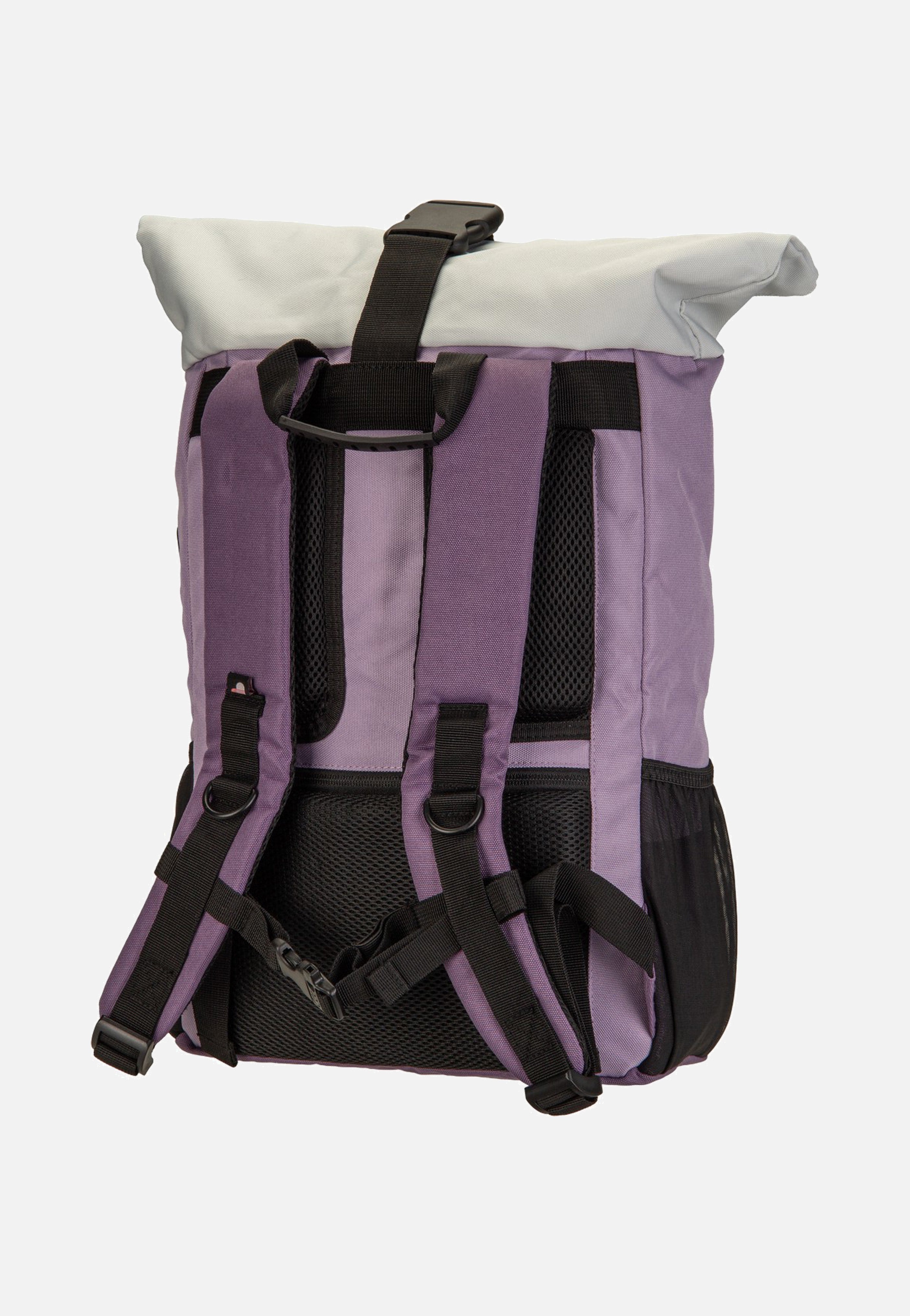 Ela Mo Rolltop Lavender Rolltop Backpack