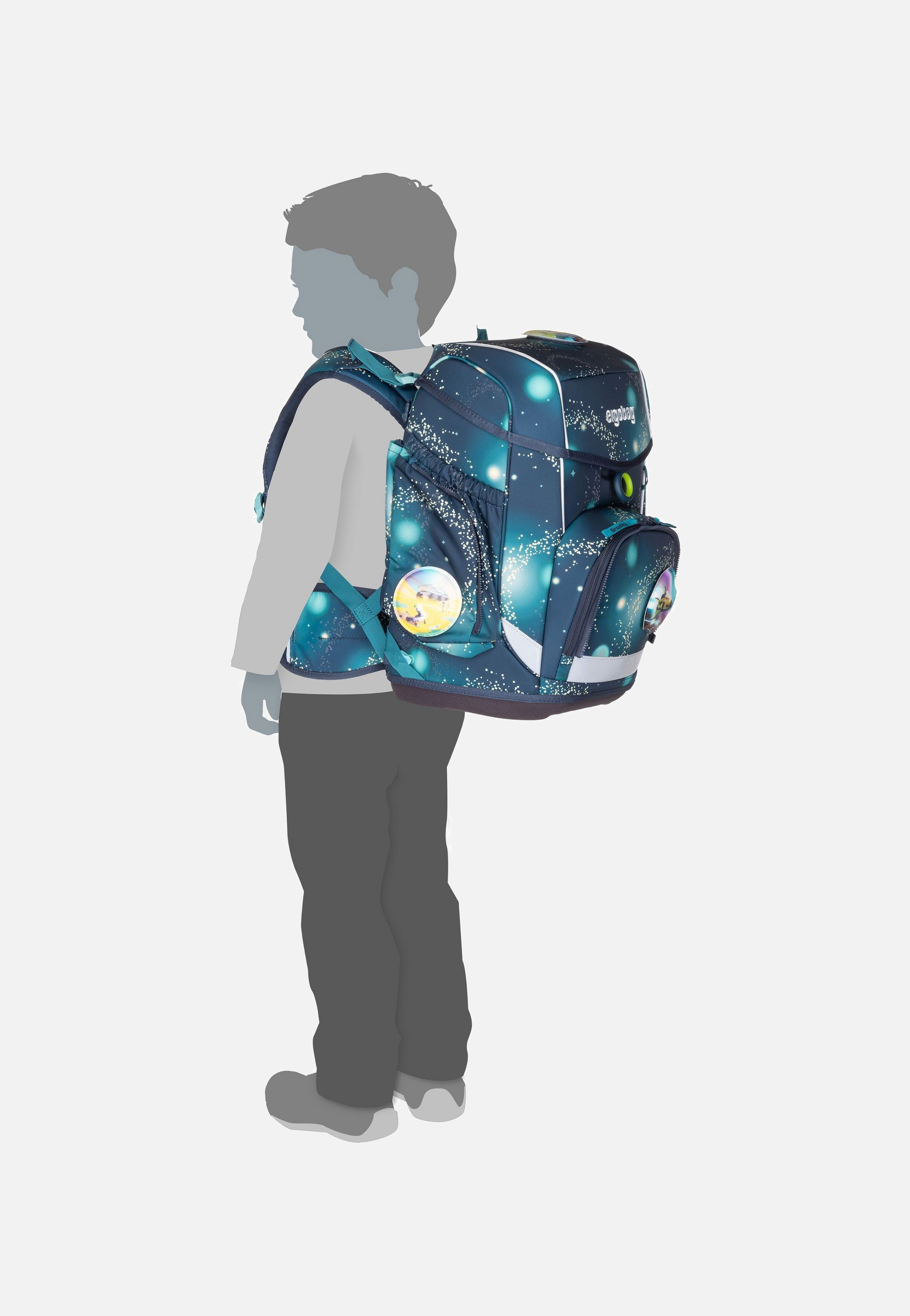 ergobag - cubo Set GLOW RaumfahrBär - School Bag | Neutral-Image