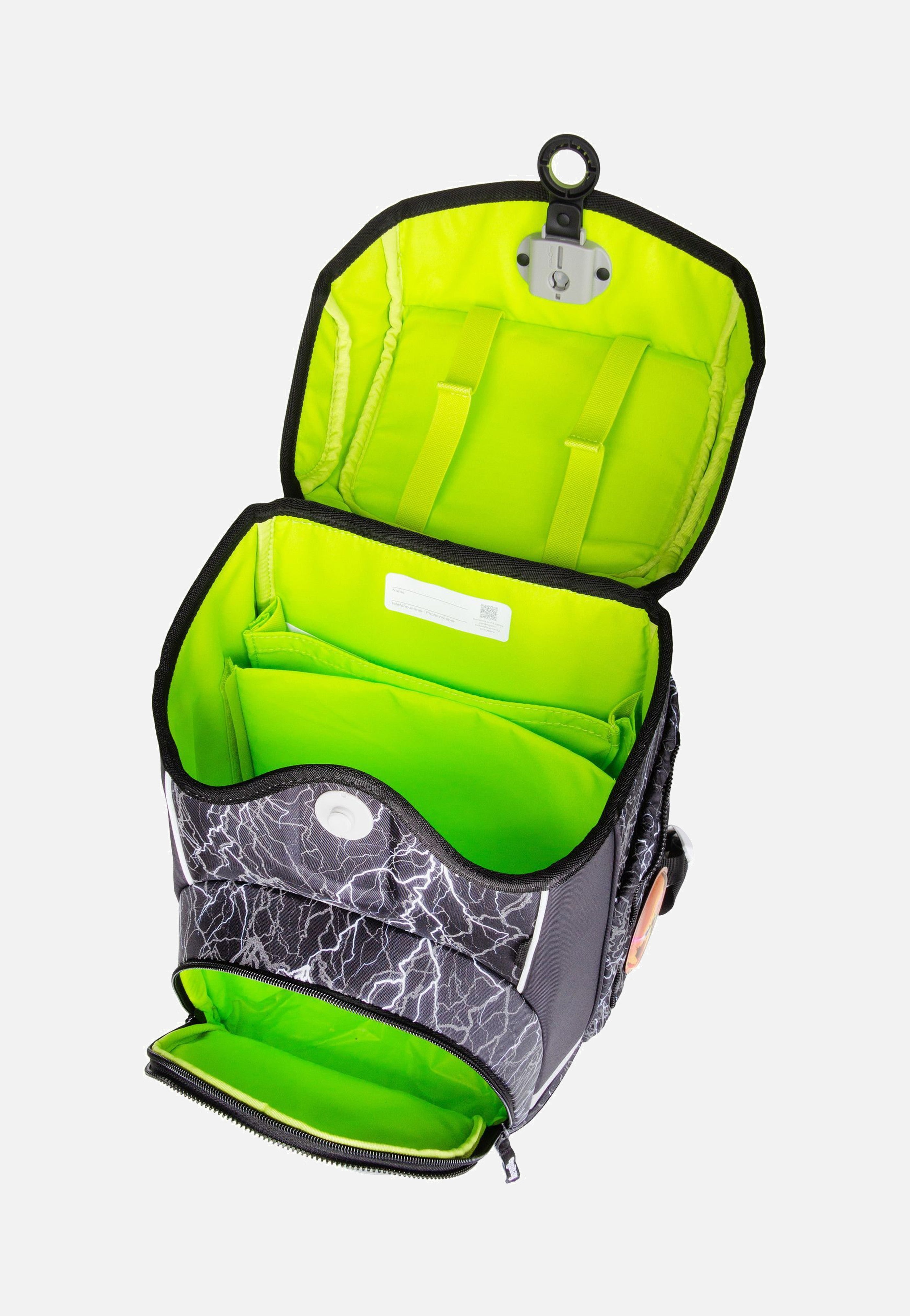 ergobag - cubo Set GLOW Super ReflektBär - School Bag | Neutral-Image