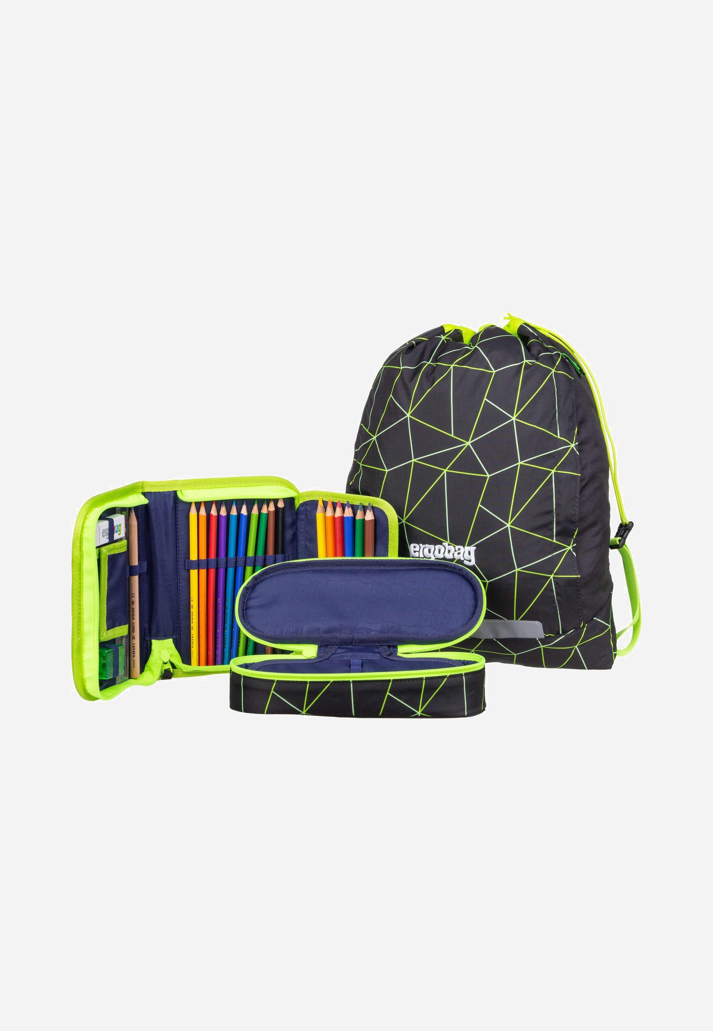 ergobag cubo Set LUMI CyBär Race School Bag