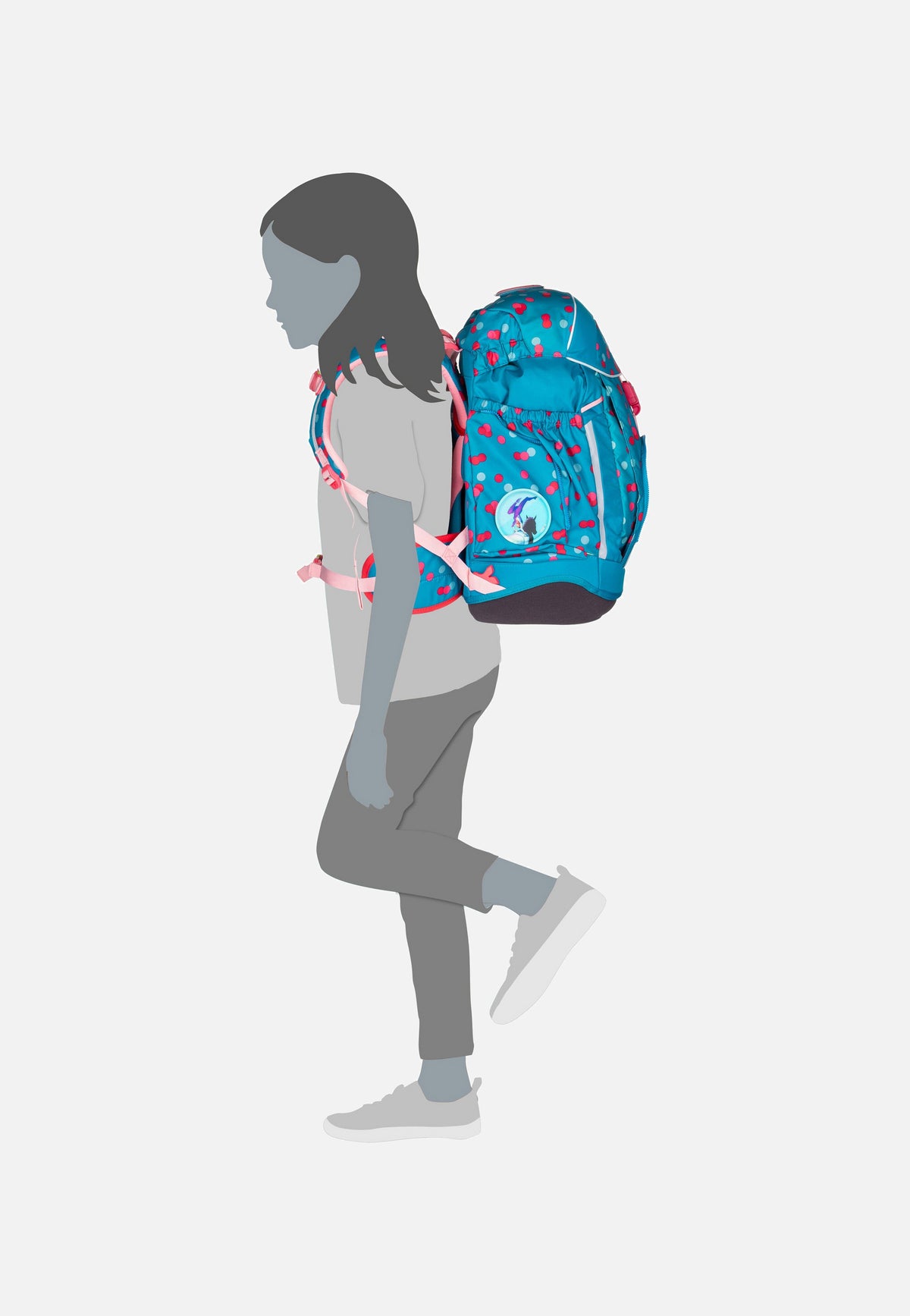 ergobag maxi Set VoltiBär Bolsa para la escuela