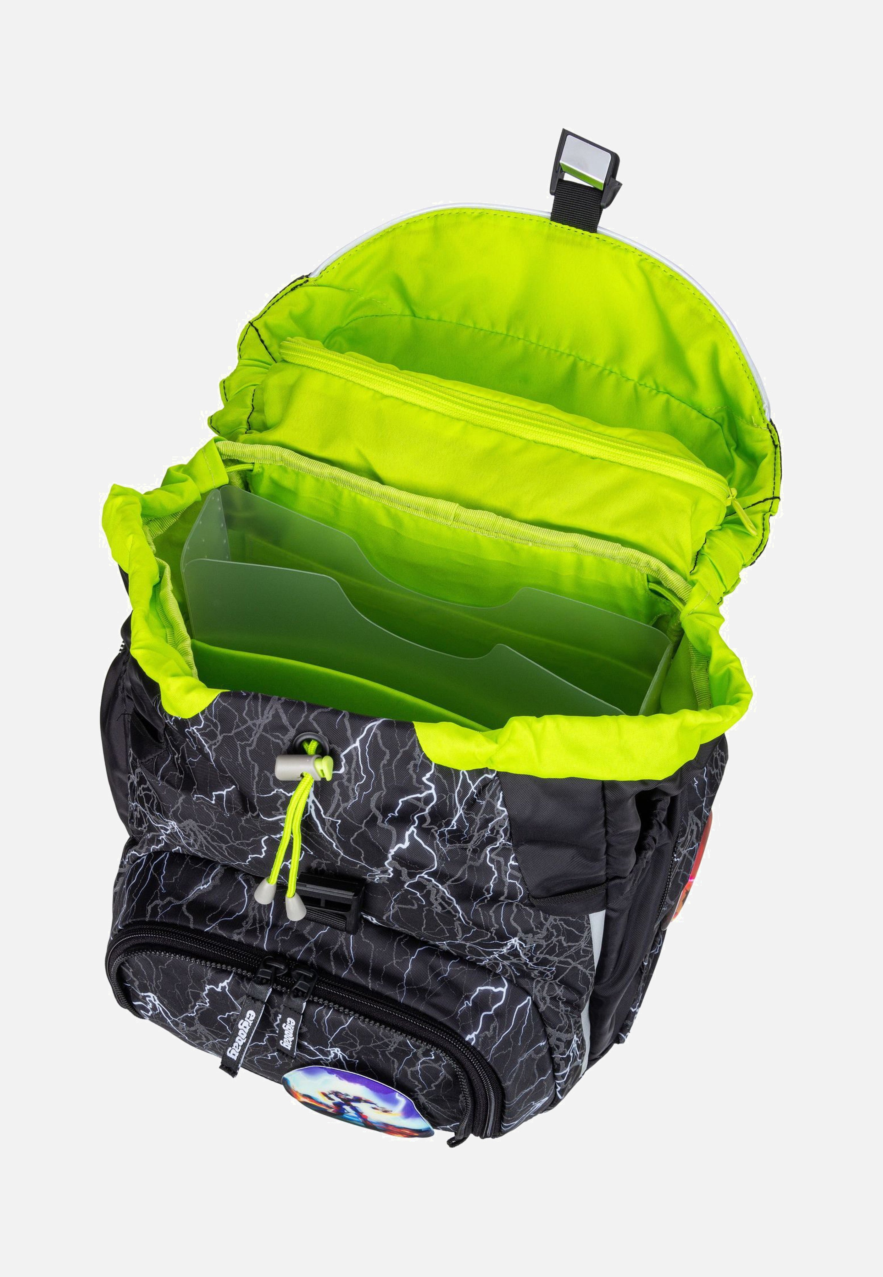 ergobag - pack Set GLOW Super ReflektBär - School Bag | Neutral-Image