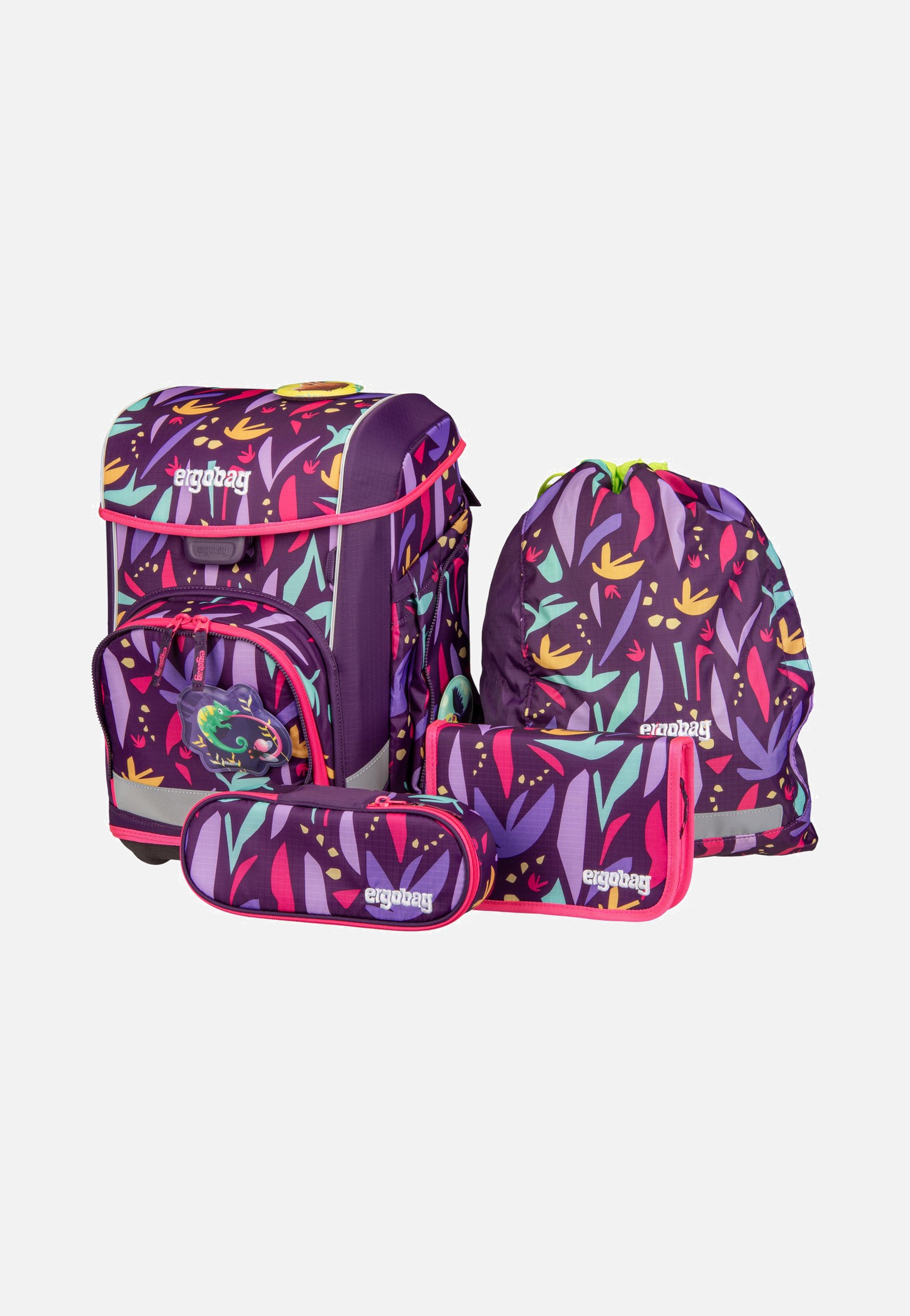 ergobag cubo light Set COLOR FLASH AmBärzonas School Bag