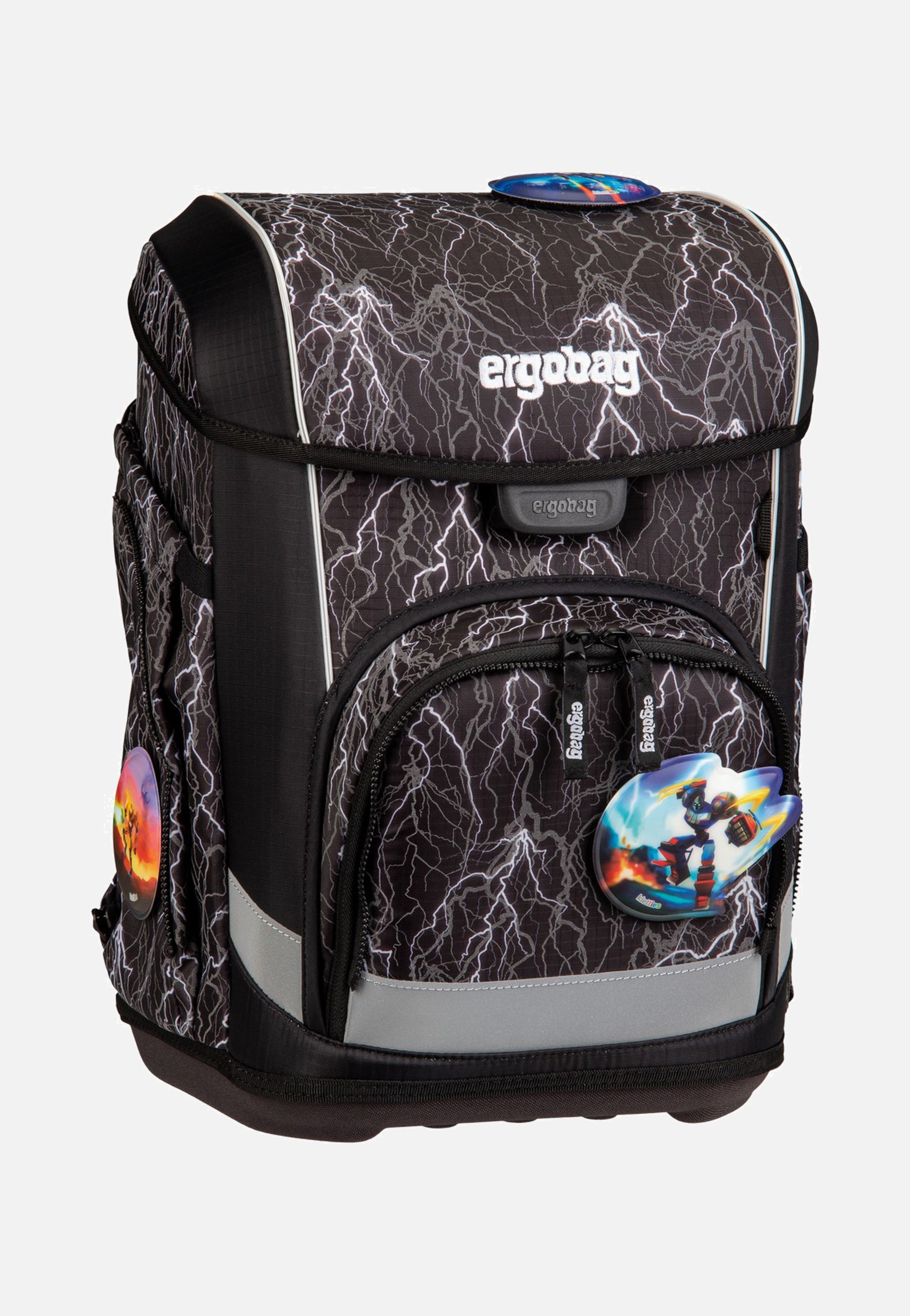 ergobag - cubo light Set REFLEX Super ReflektBär - School Bag | Neutral-Image