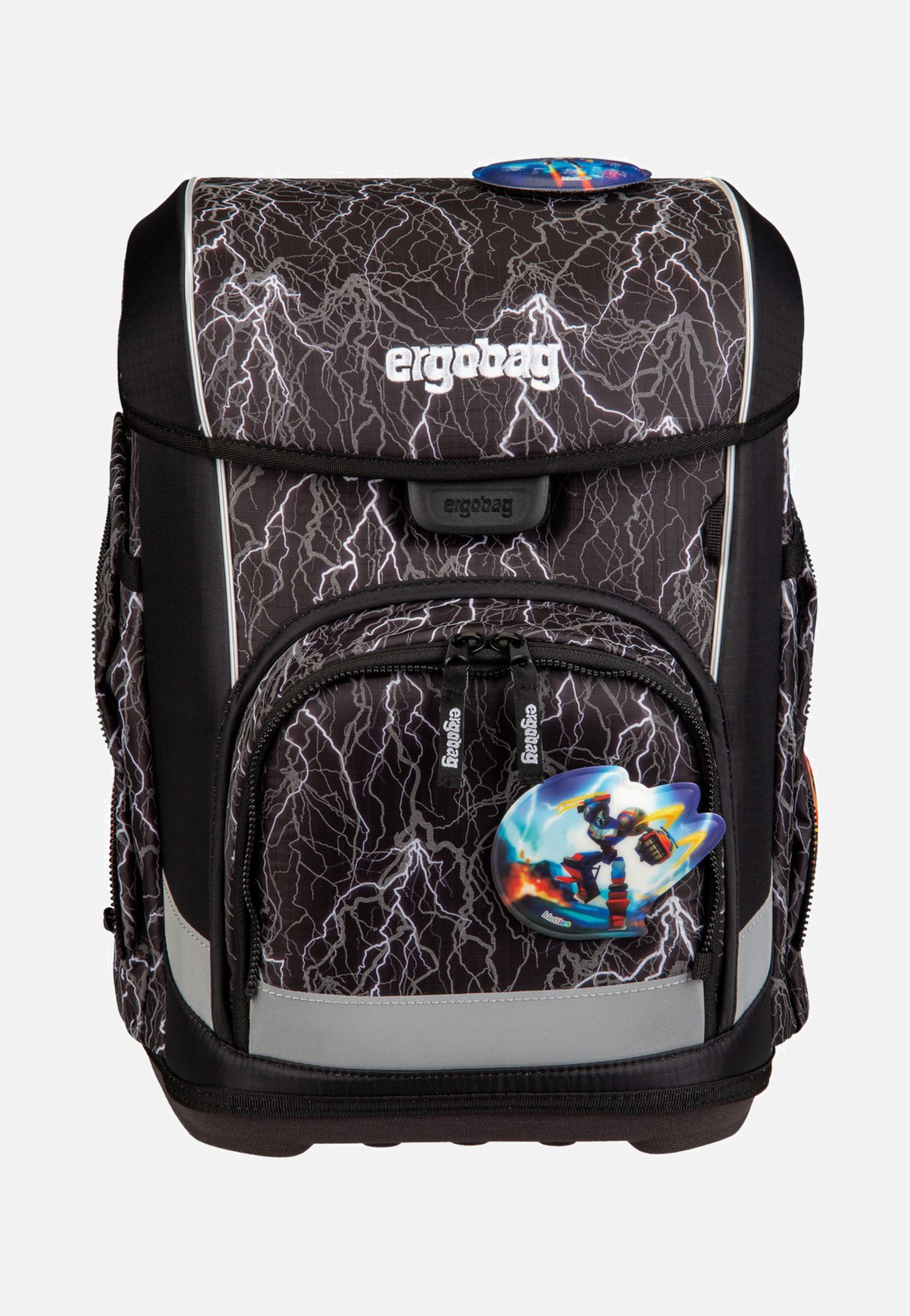 ergobag - cubo light Set REFLEX Super ReflektBär - School Bag | Neutral-Image