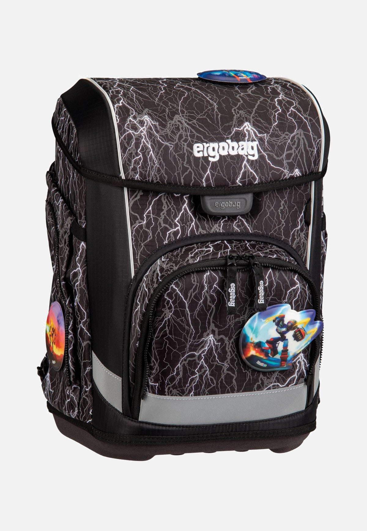 ergobag cubo light Set REFLEX Super ReflektBär School Bag