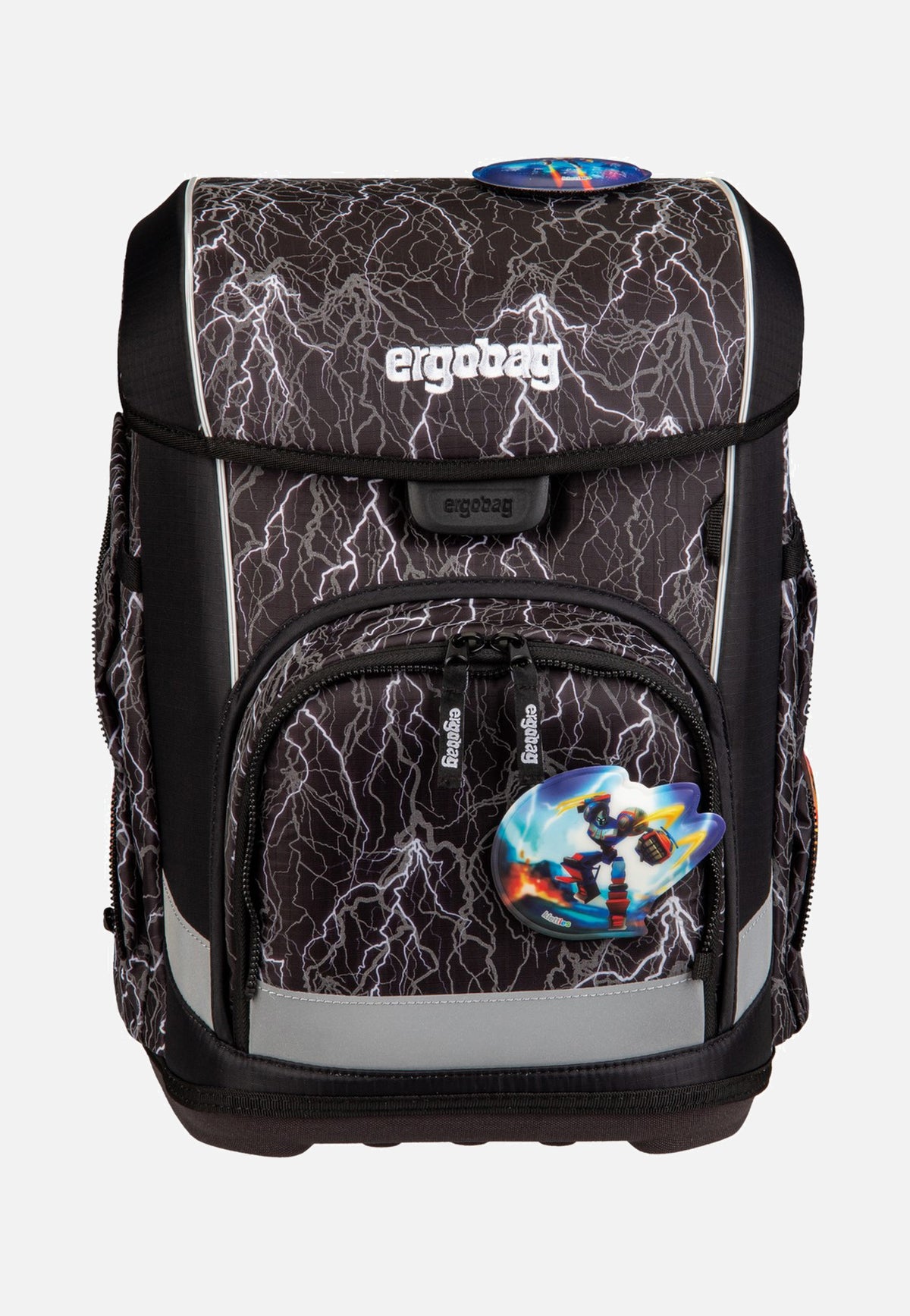 ergobag cubo light Set REFLEX Super ReflektBär School Bag