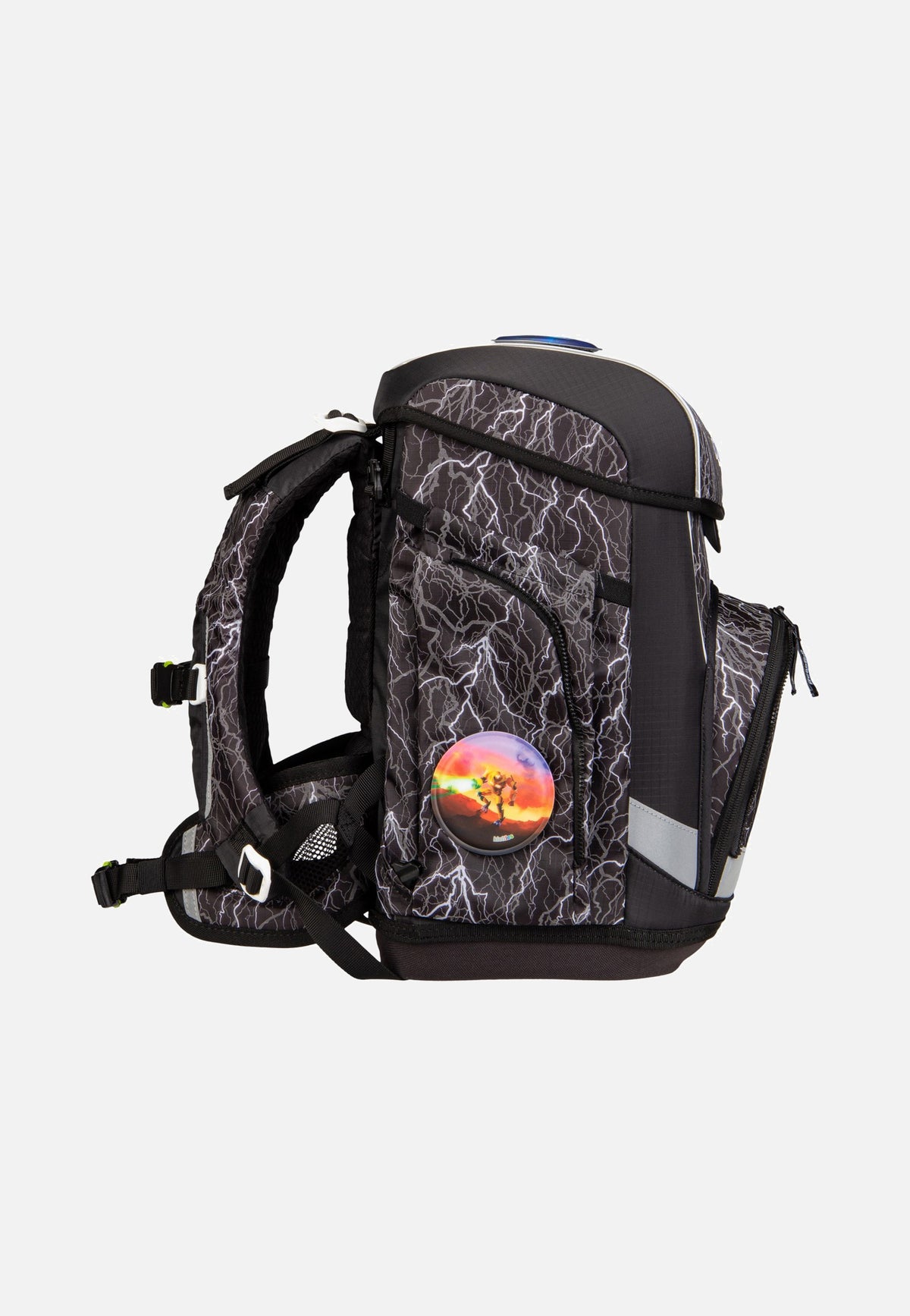 ergobag cubo light Set REFLEX Super ReflektBär School Bag
