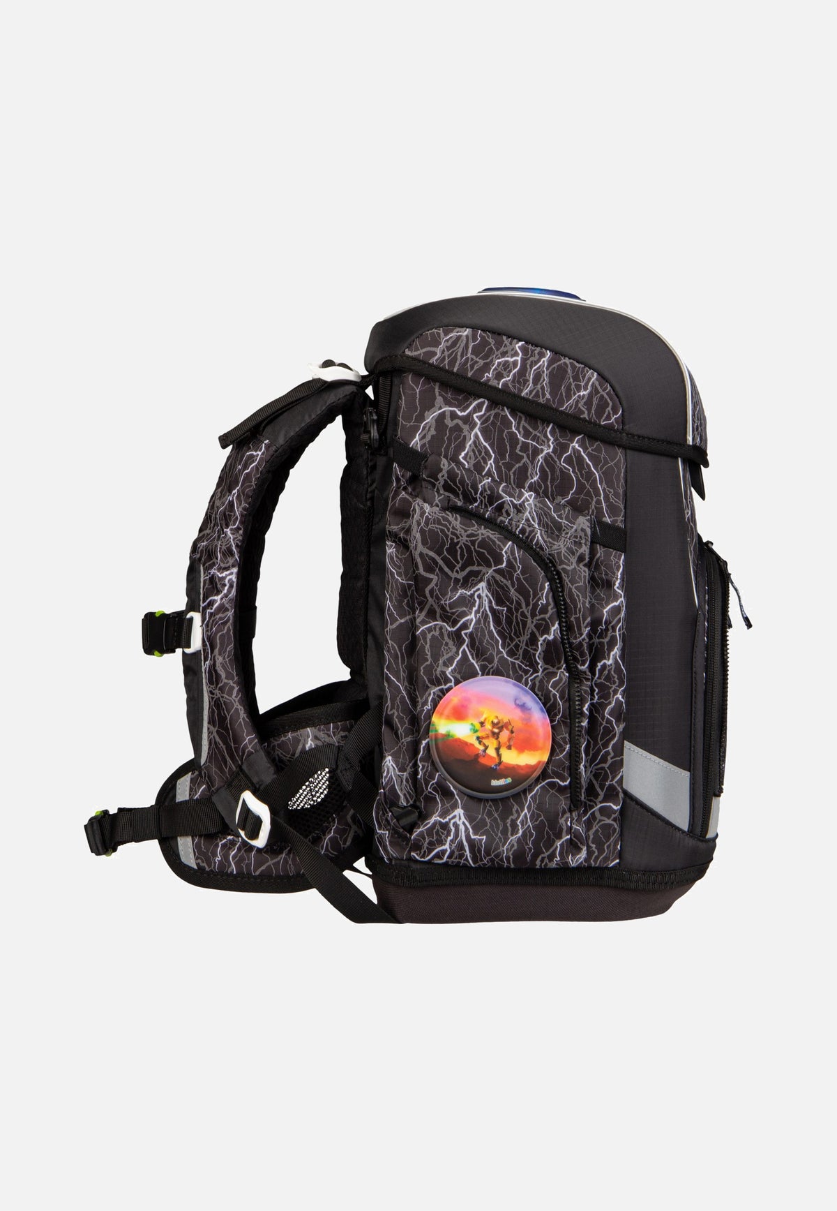 ergobag cubo light Set REFLEX Super ReflektBär School Bag