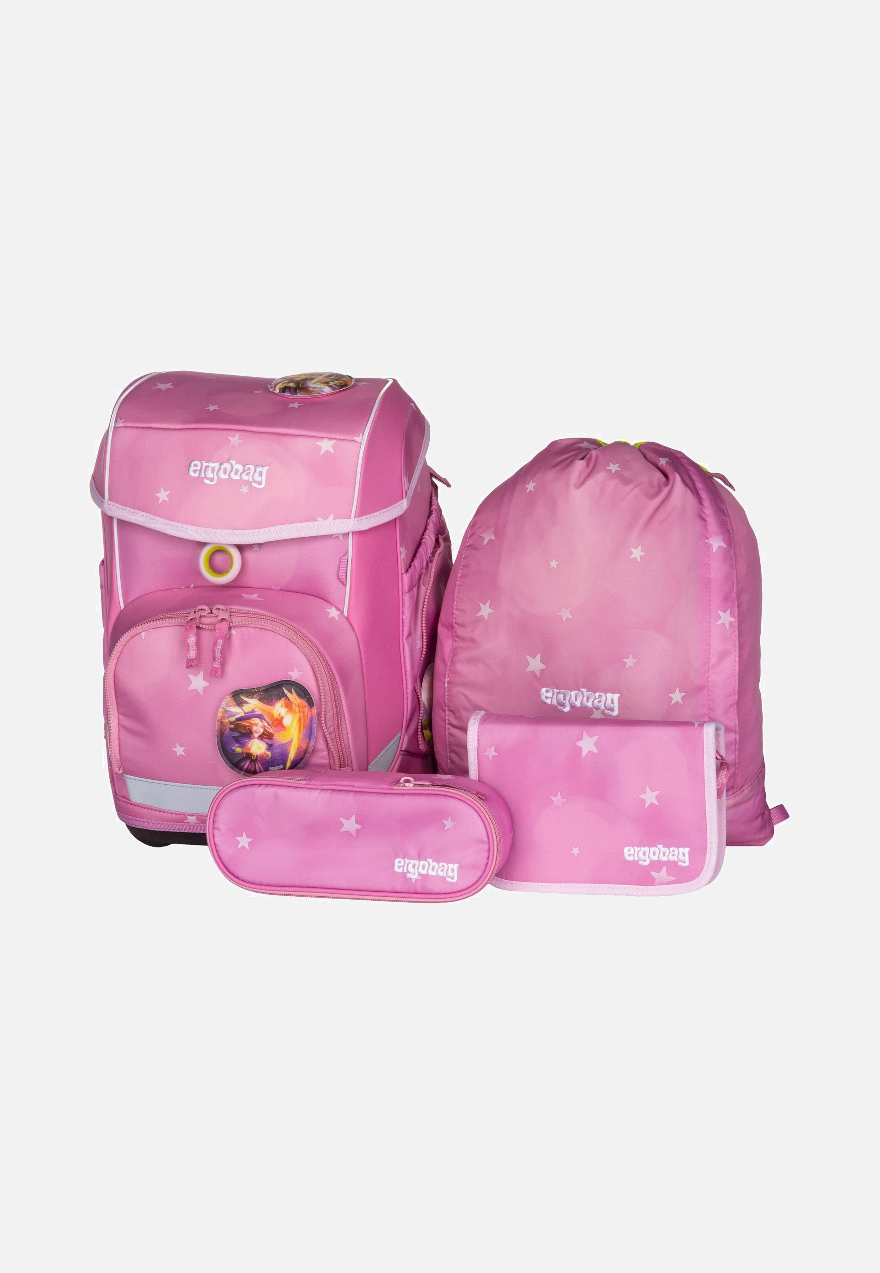 ergobag cubo Set WolkenzauBär School Backpack