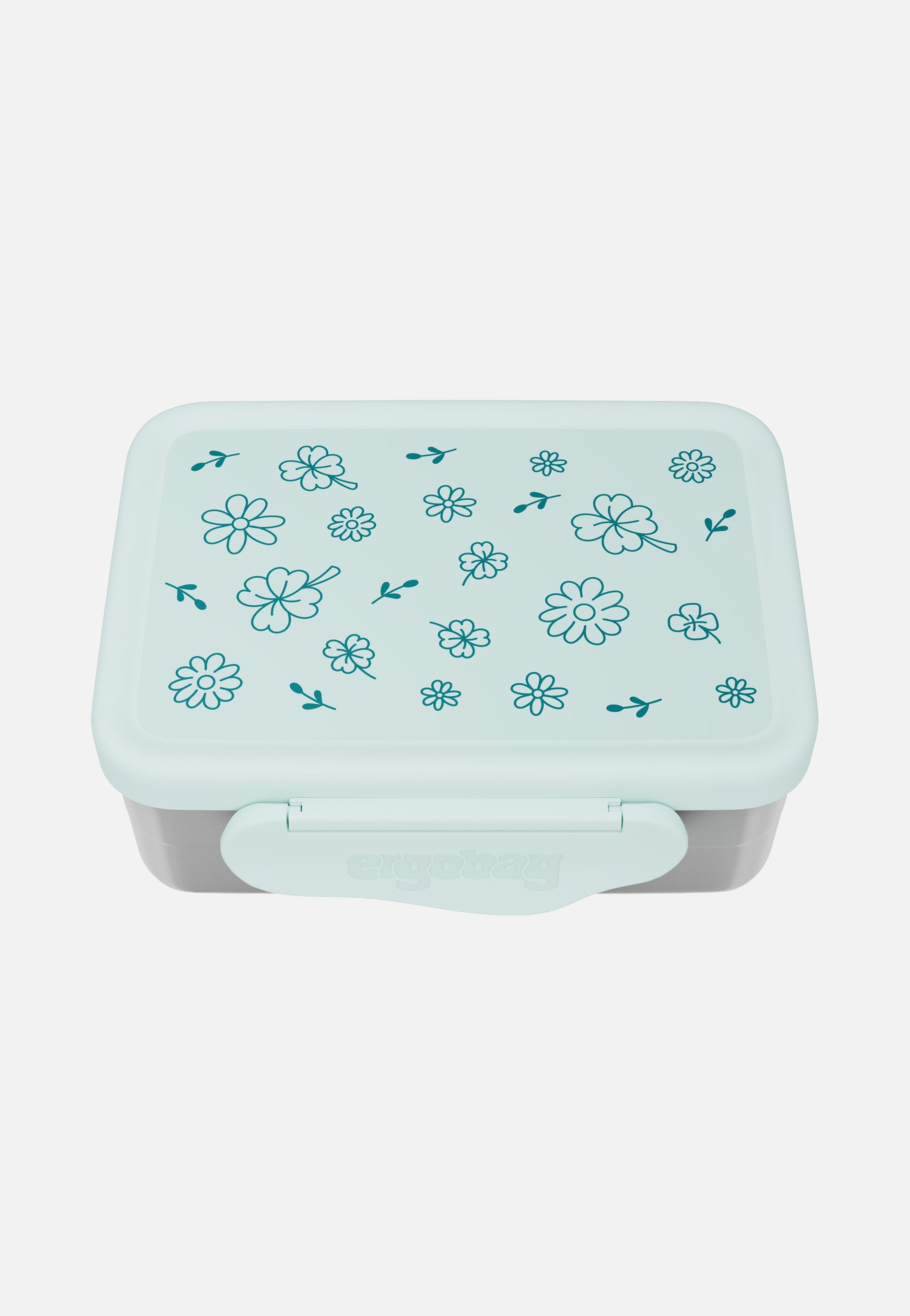 ergobag Edelstahl Brotdose Blumen School Accessorie