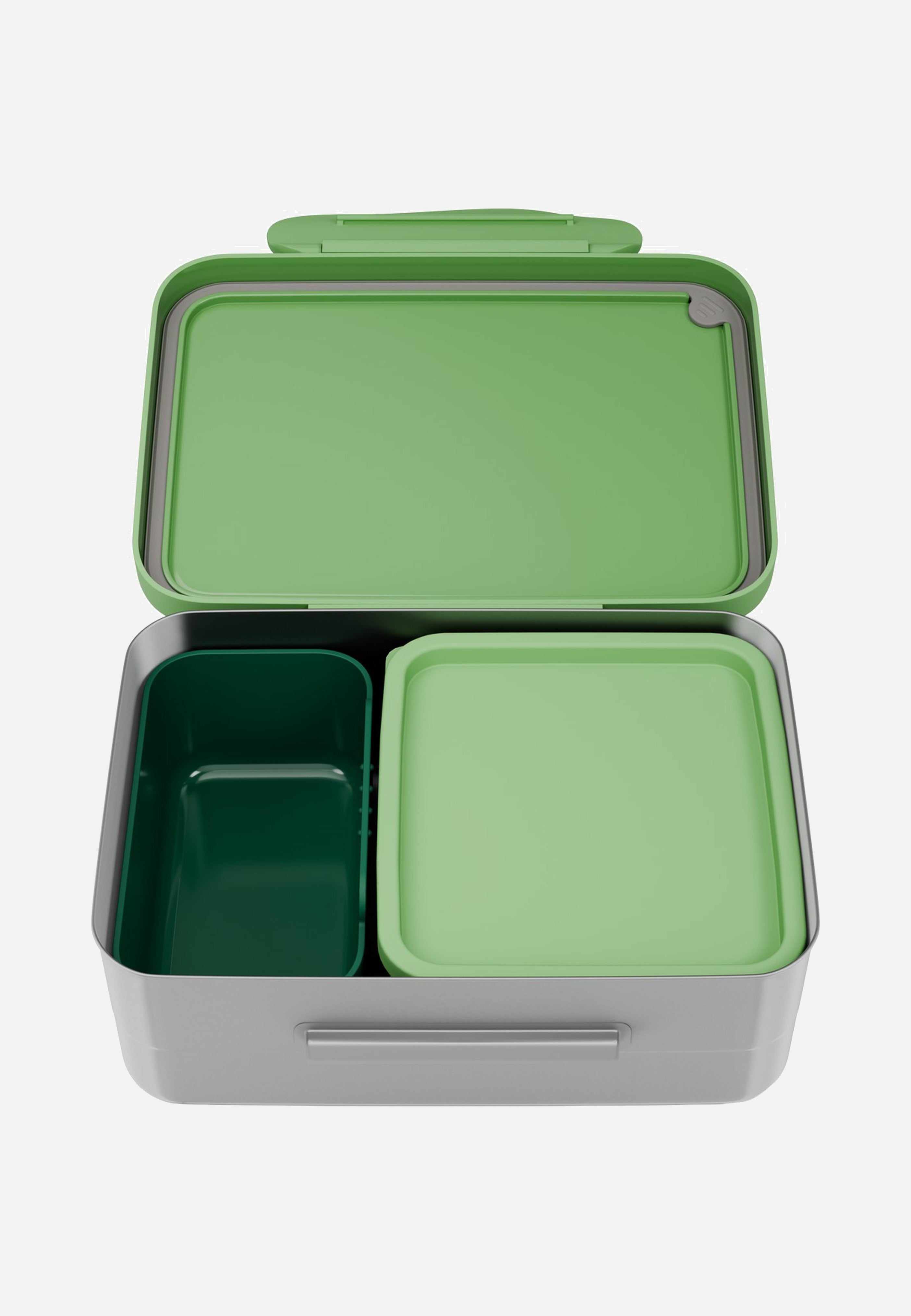 ergobag - Edelstahl Brotdose Dschungel - School Accessorie | Neutral-Image