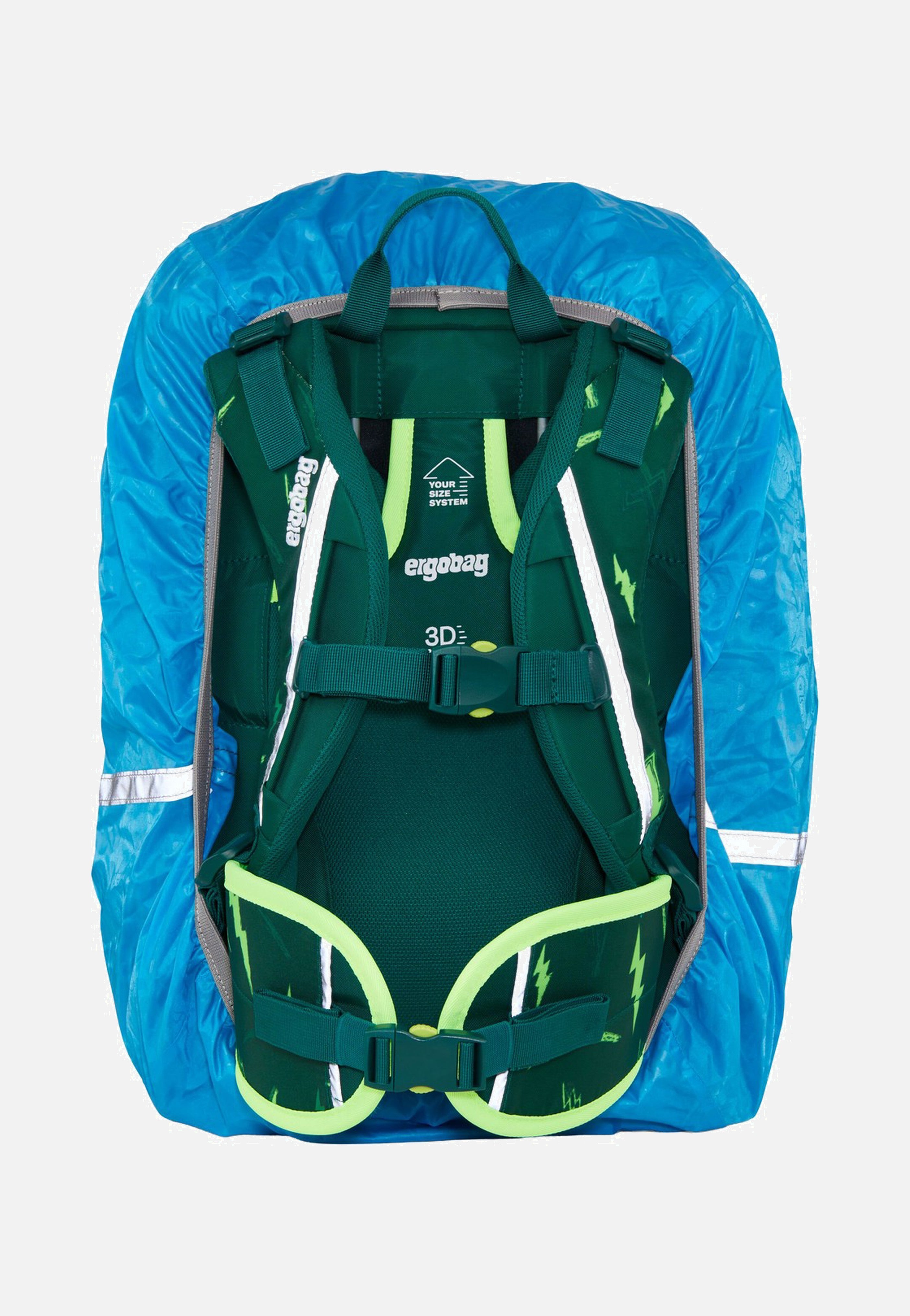ergobag Regencape Blau Raincover