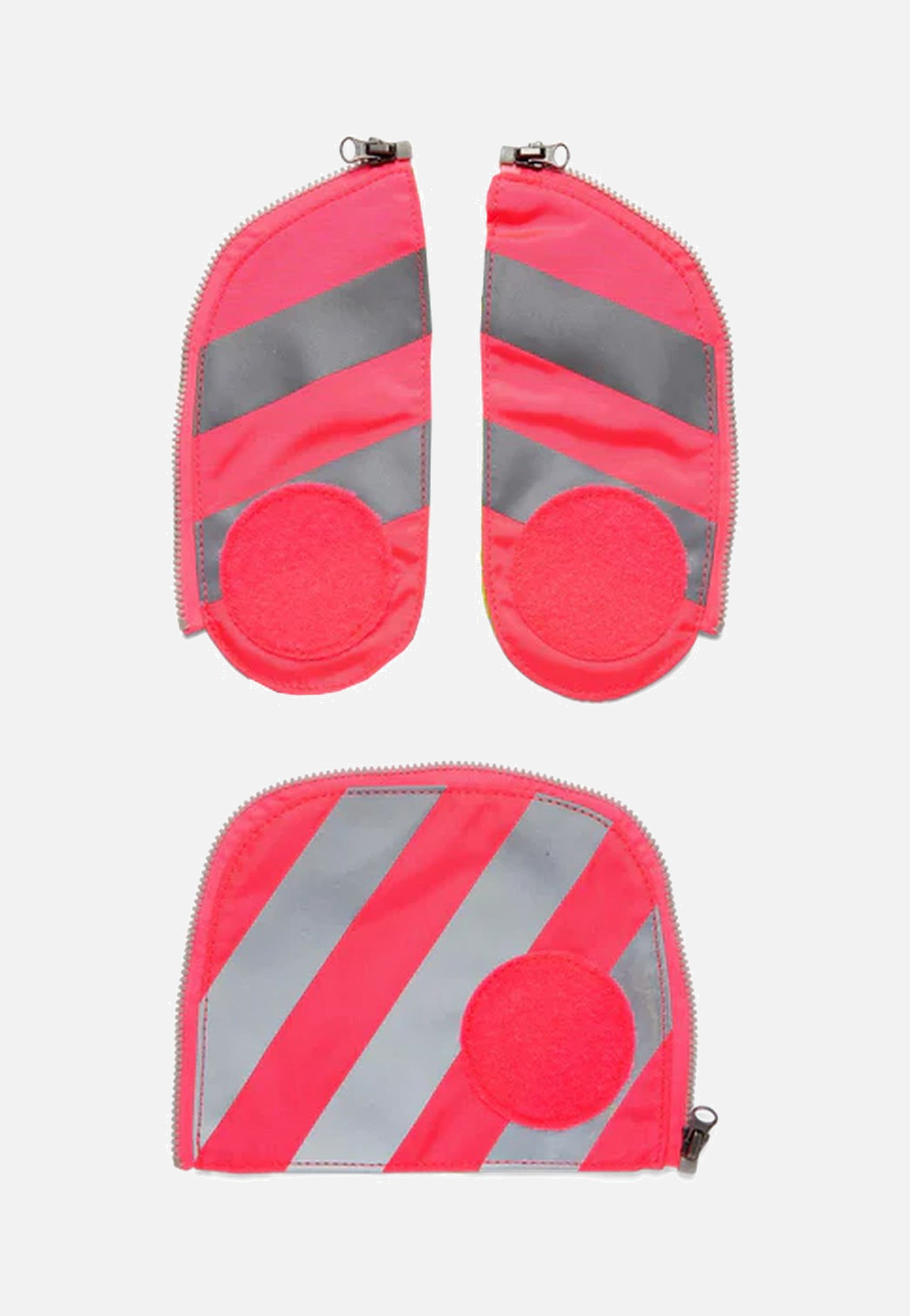 ergobag Zip-Set Reflektorstreifen Pink School Accessorie