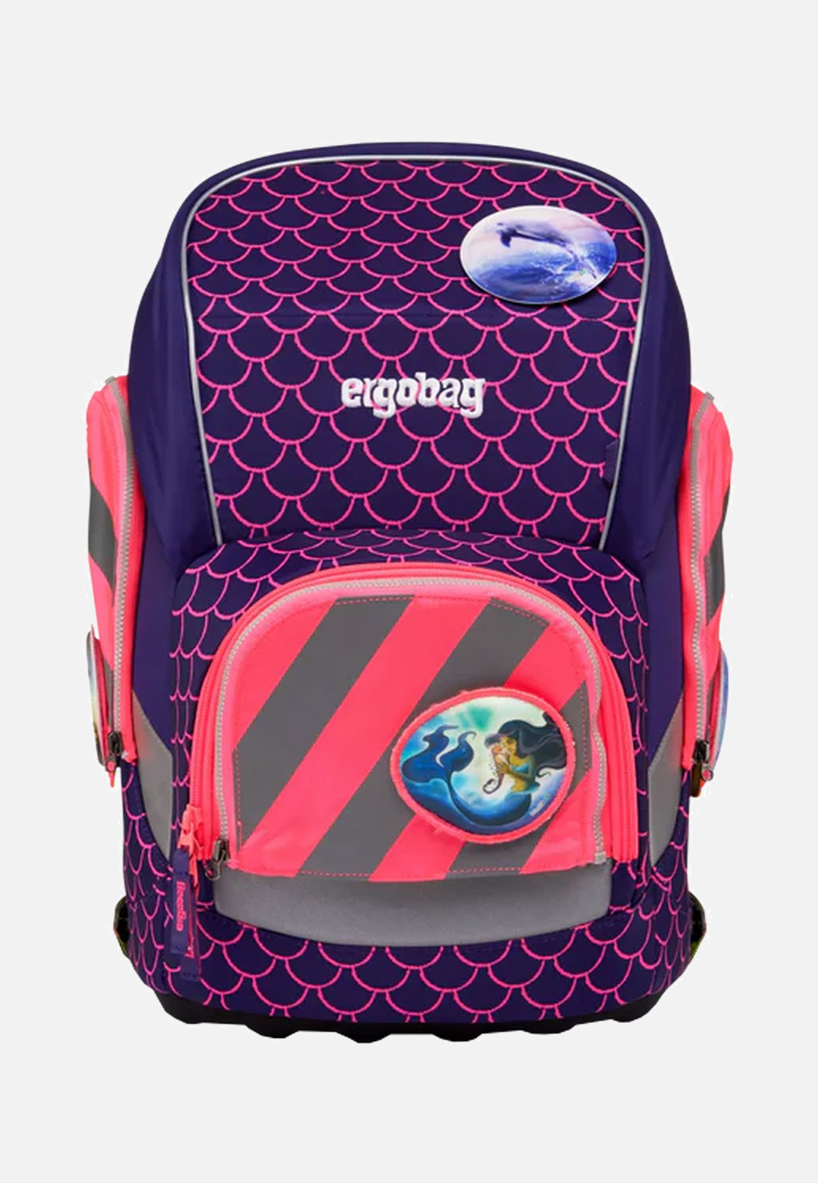 ergobag Zip-Set Reflektorstreifen Pink School Accessorie