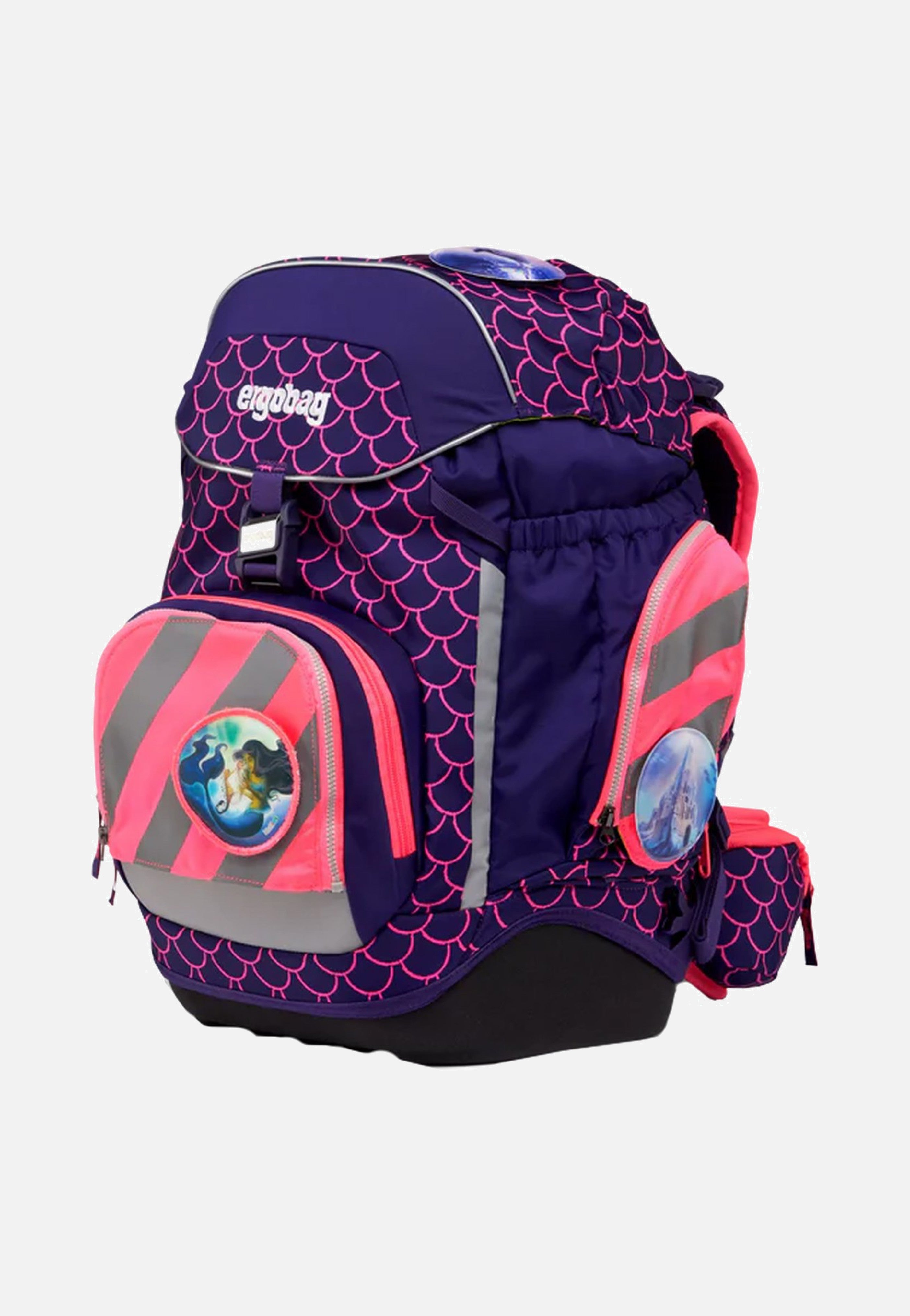 ergobag Zip-Set Reflektorstreifen Pink School Accessorie