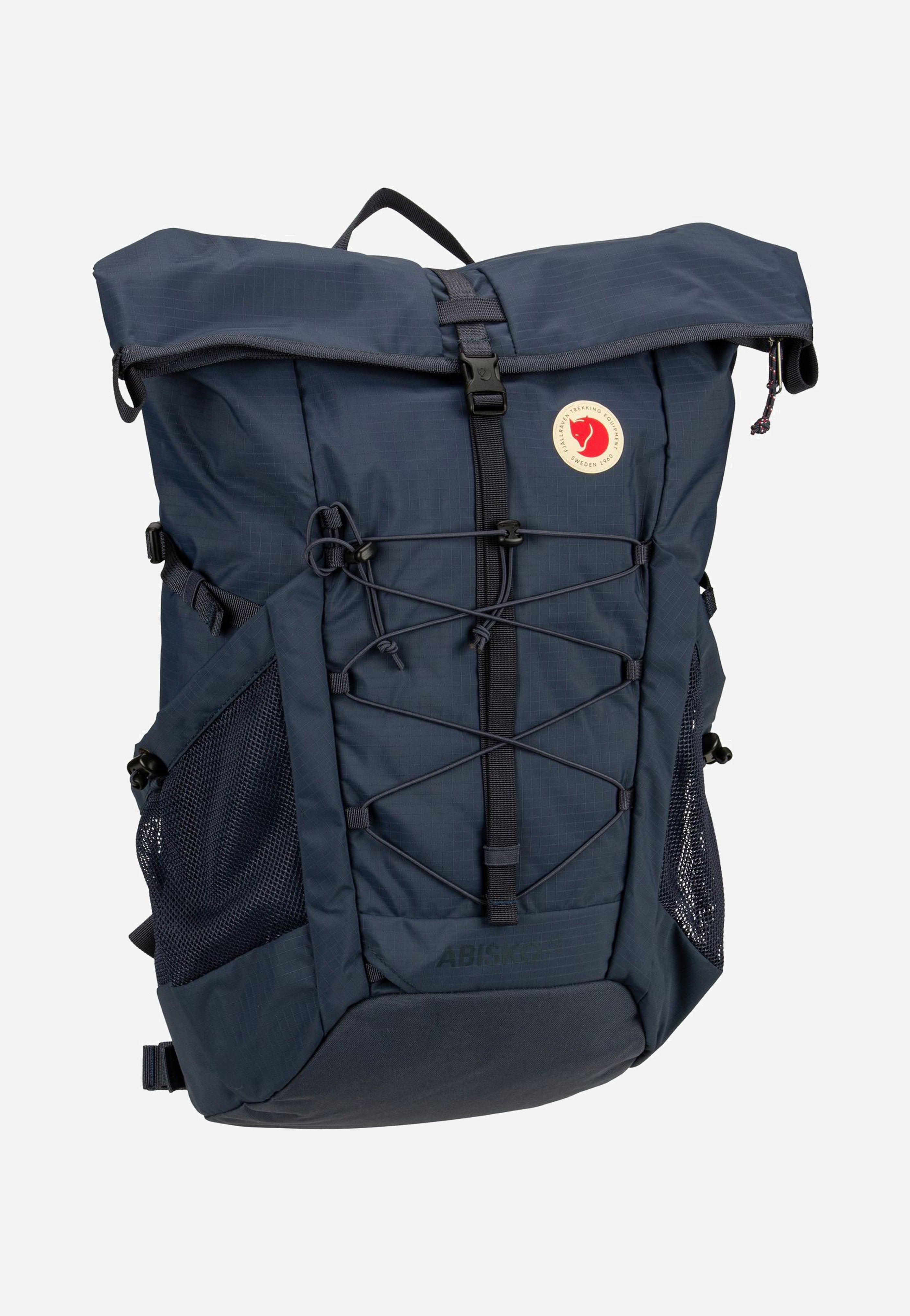 Fjällräven Abisko Hike Foldsack Navy Rolltop Backpack