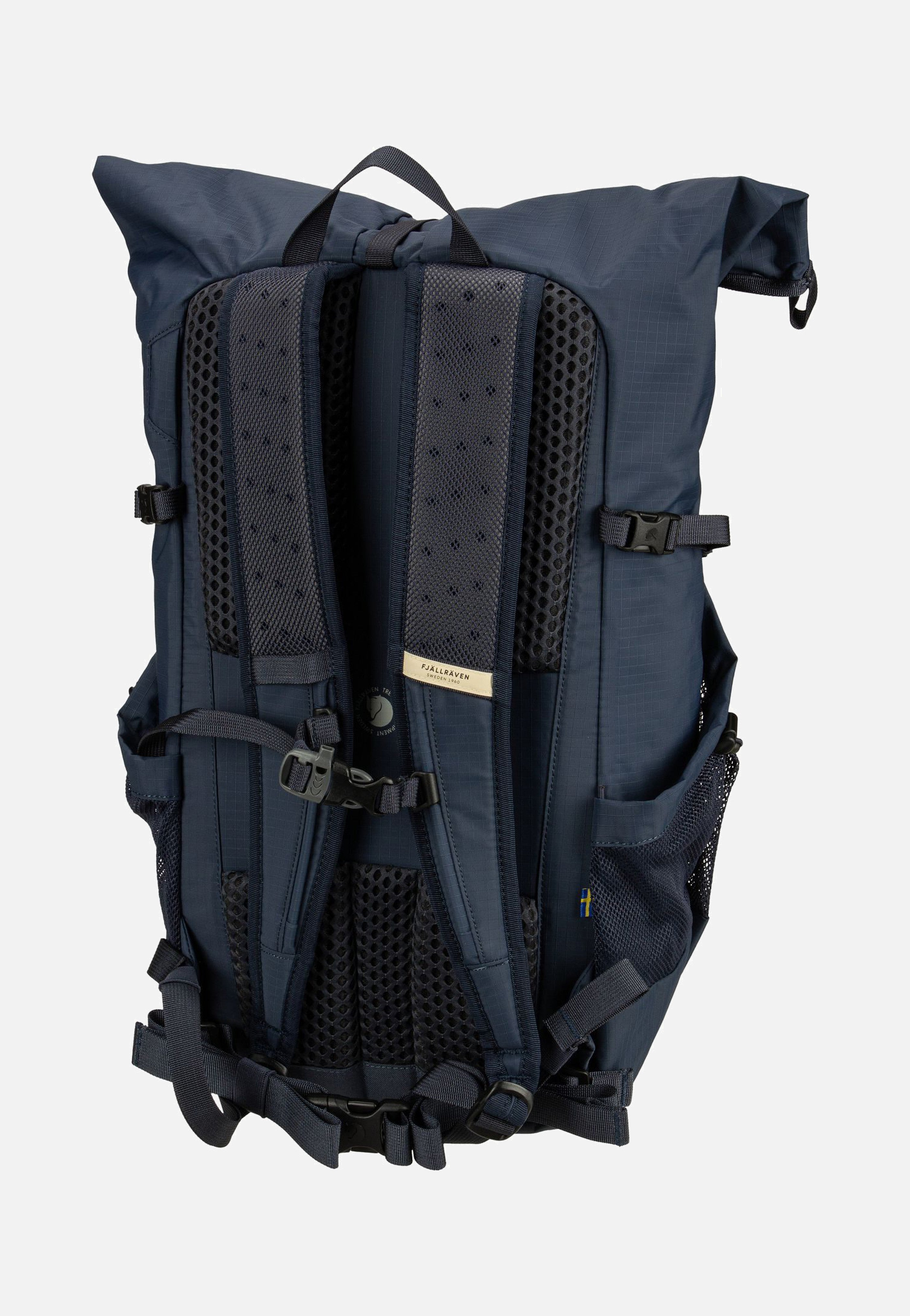 Fjällräven Abisko Hike Foldsack Navy Rolltop Backpack