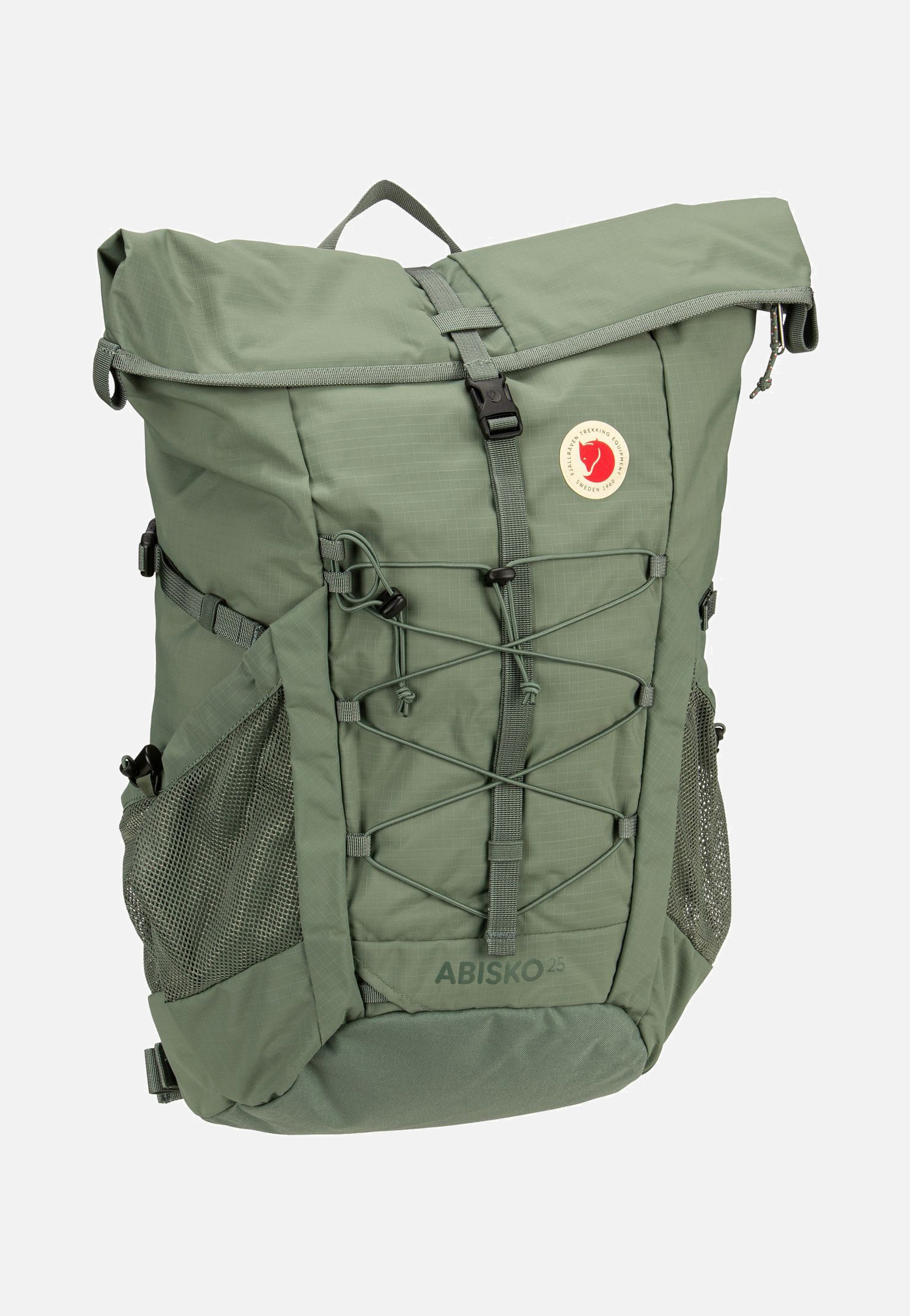 Fjällräven Abisko Hike Foldsack Patina Green - Rolltop Backpack