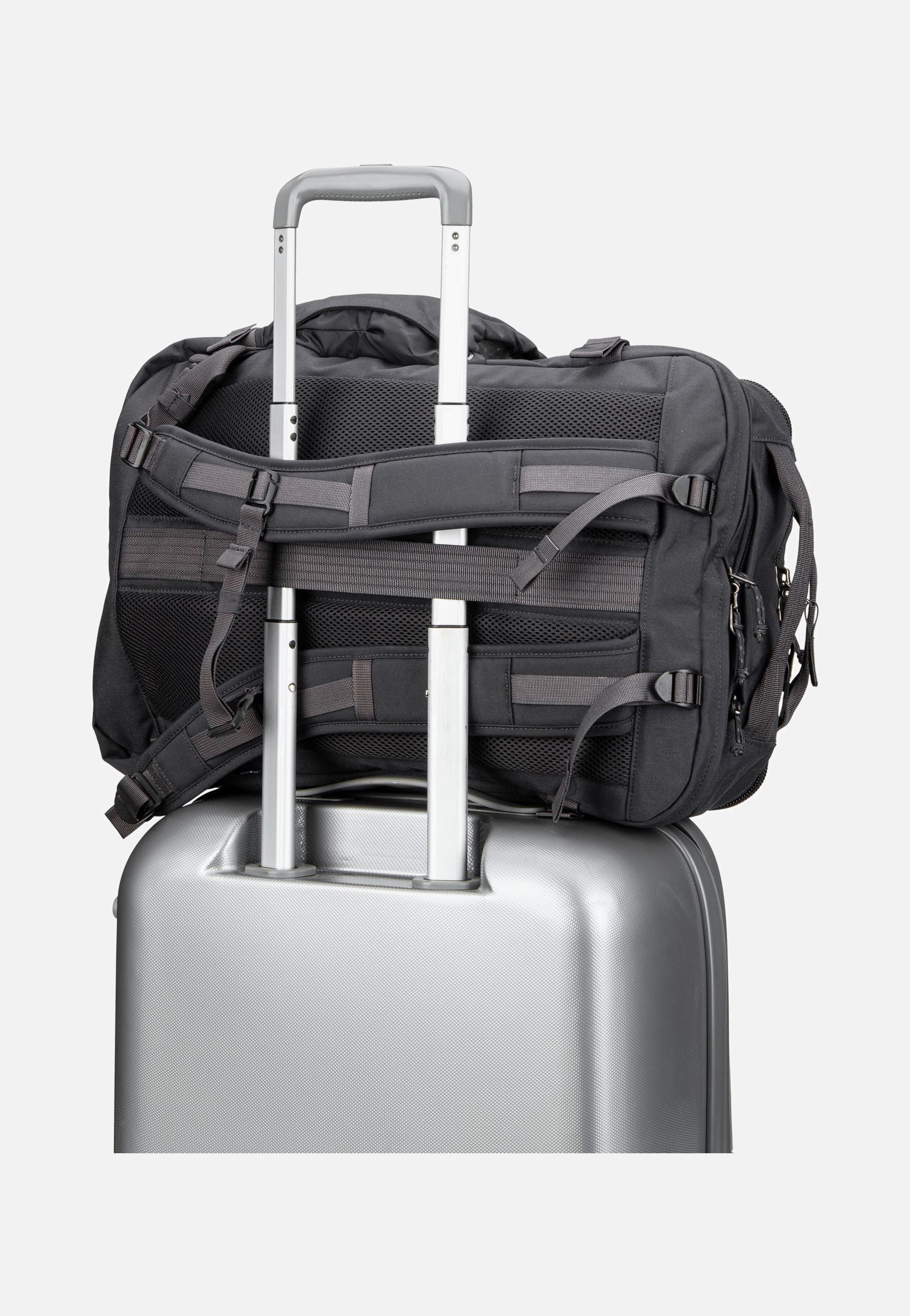 Fjällräven Färden Carry-On Pack Coal Black Travel Backpack
