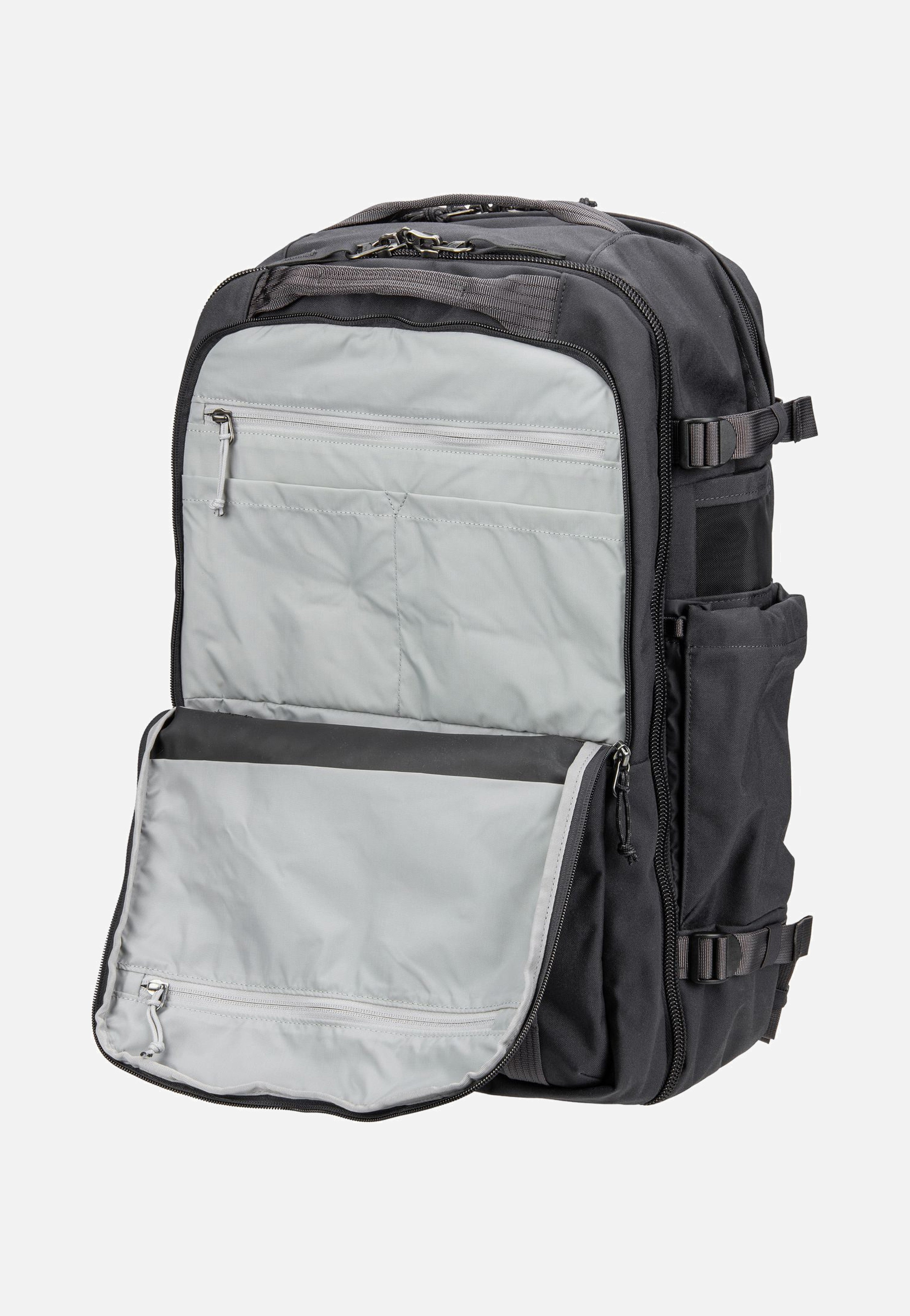 Fjällräven Färden Carry-On Pack Coal Black Travel Backpack