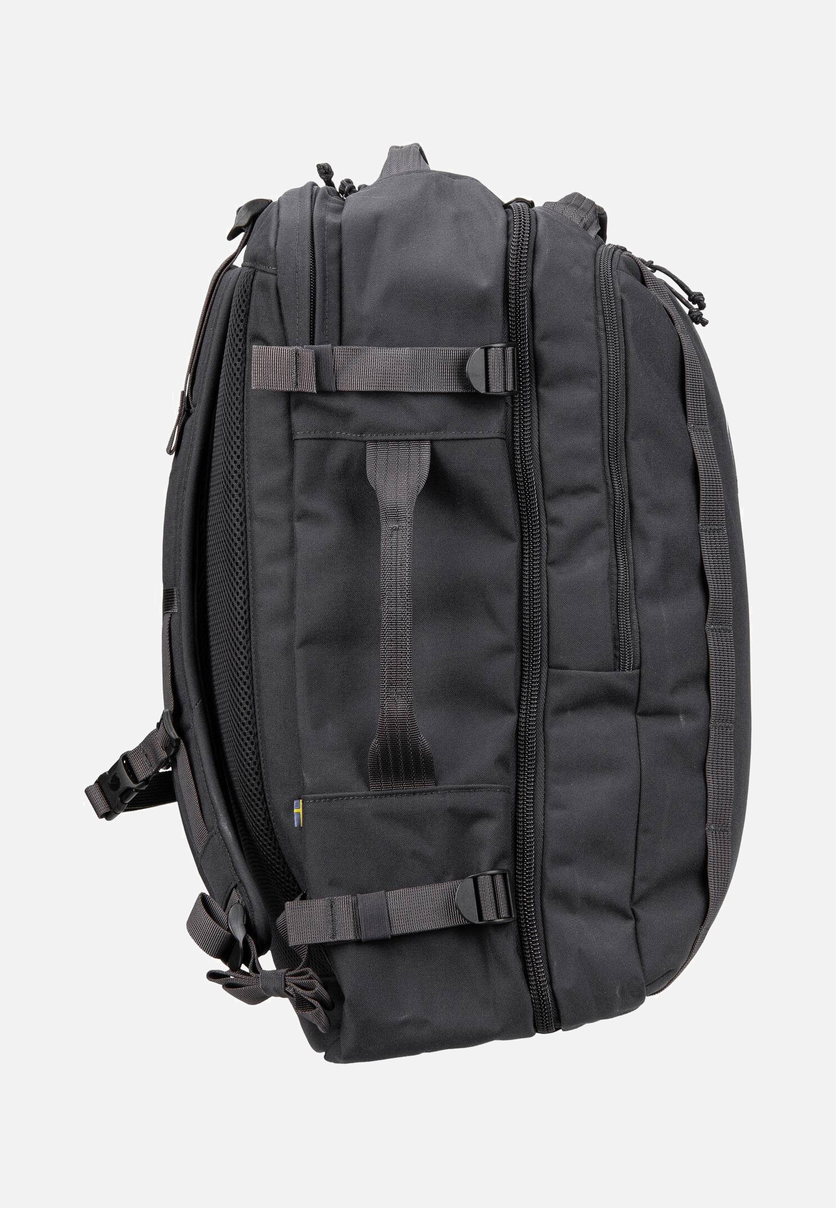 Fjällräven Färden Carry-On Pack Coal Black Travel Backpack