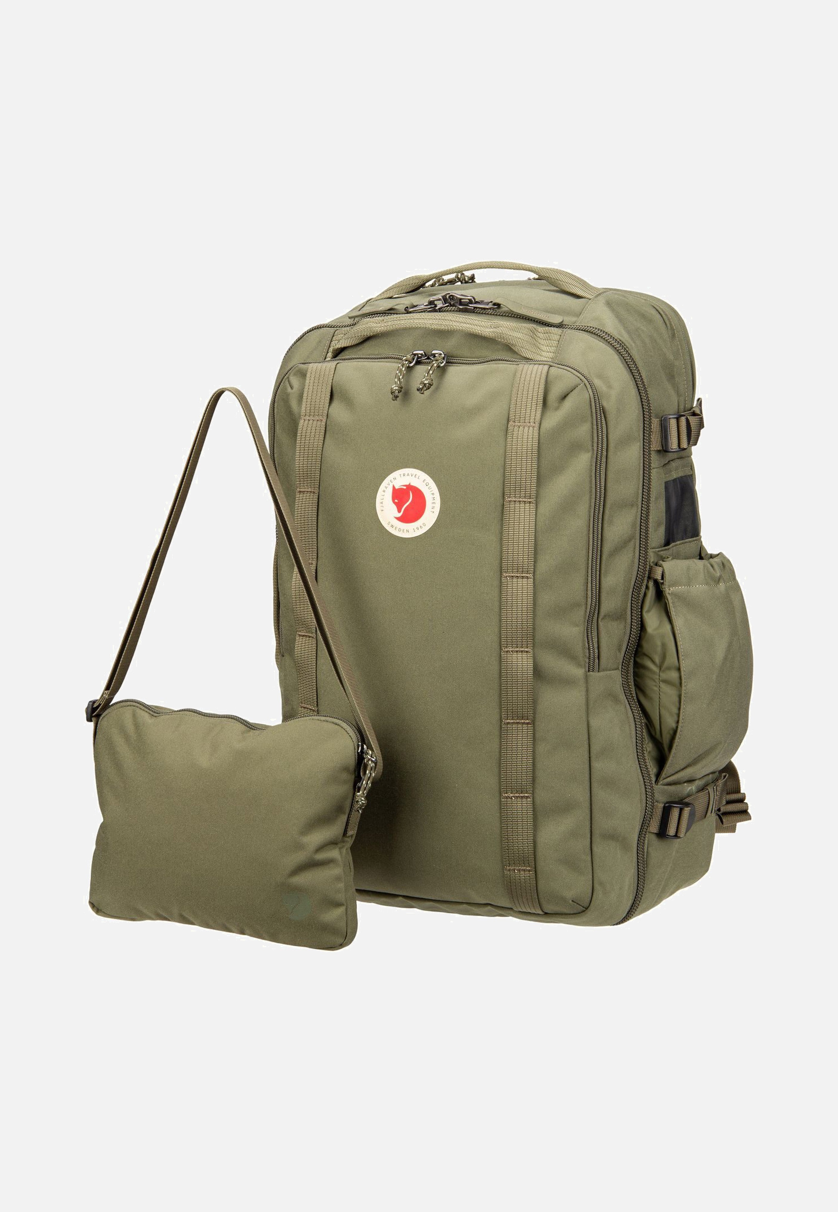 Fjällräven Färden Carry-On Pack Green Travel Backpack