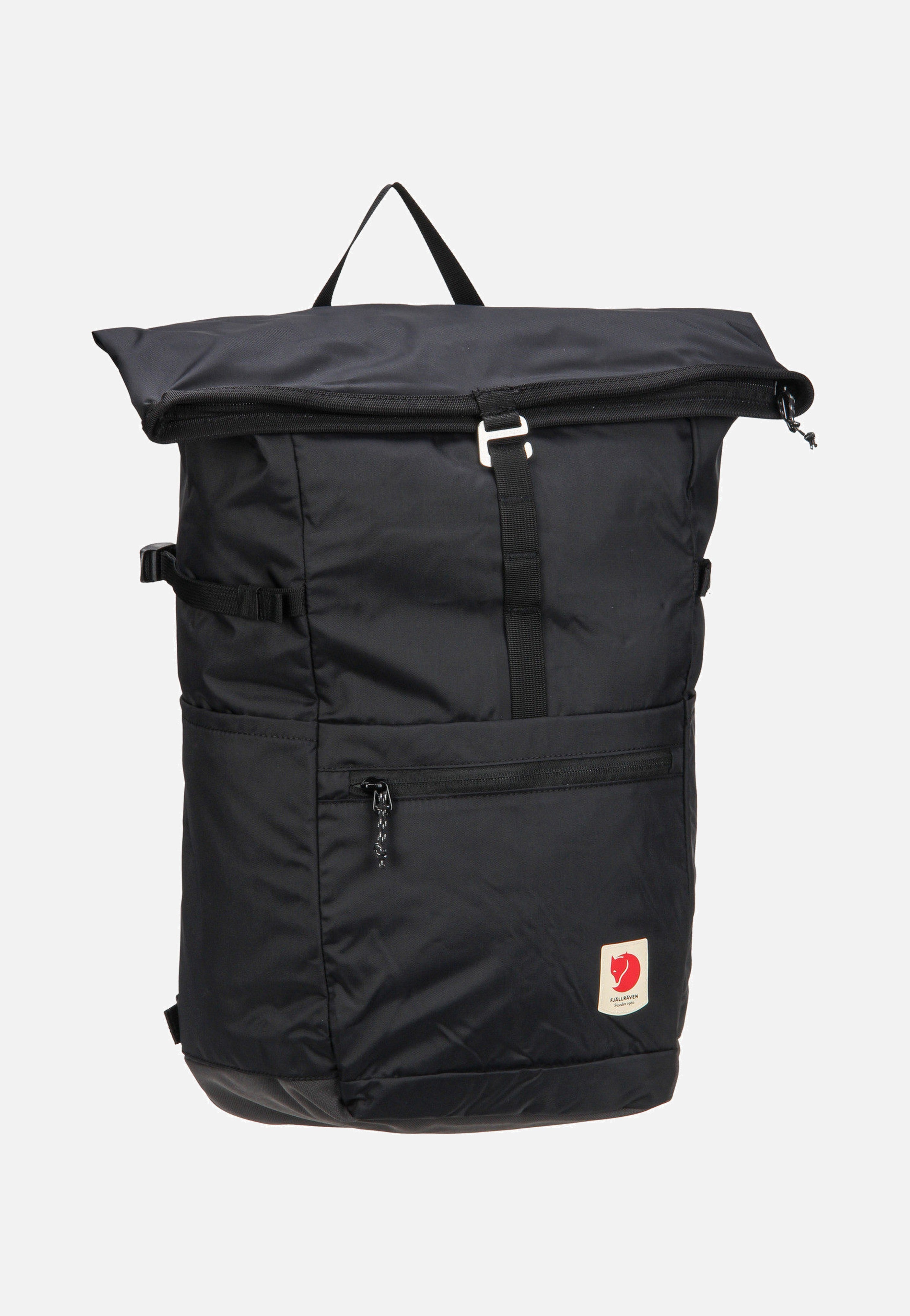 Fjällräven High Coast Foldsack 24 Black - Rolltop Backpack