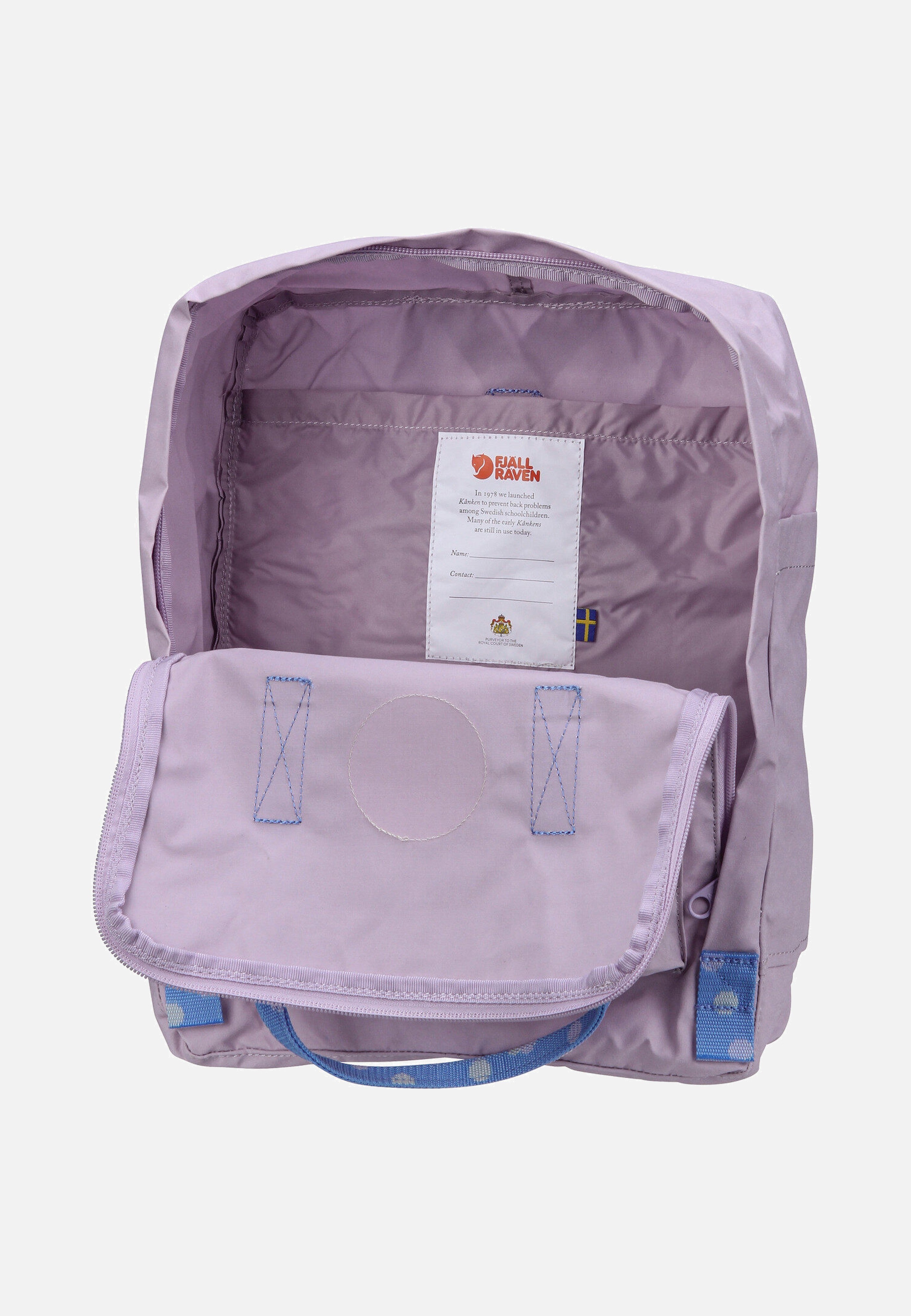 Fjällräven Kanken Pastel Lavender/Confetti Pattern Backpack