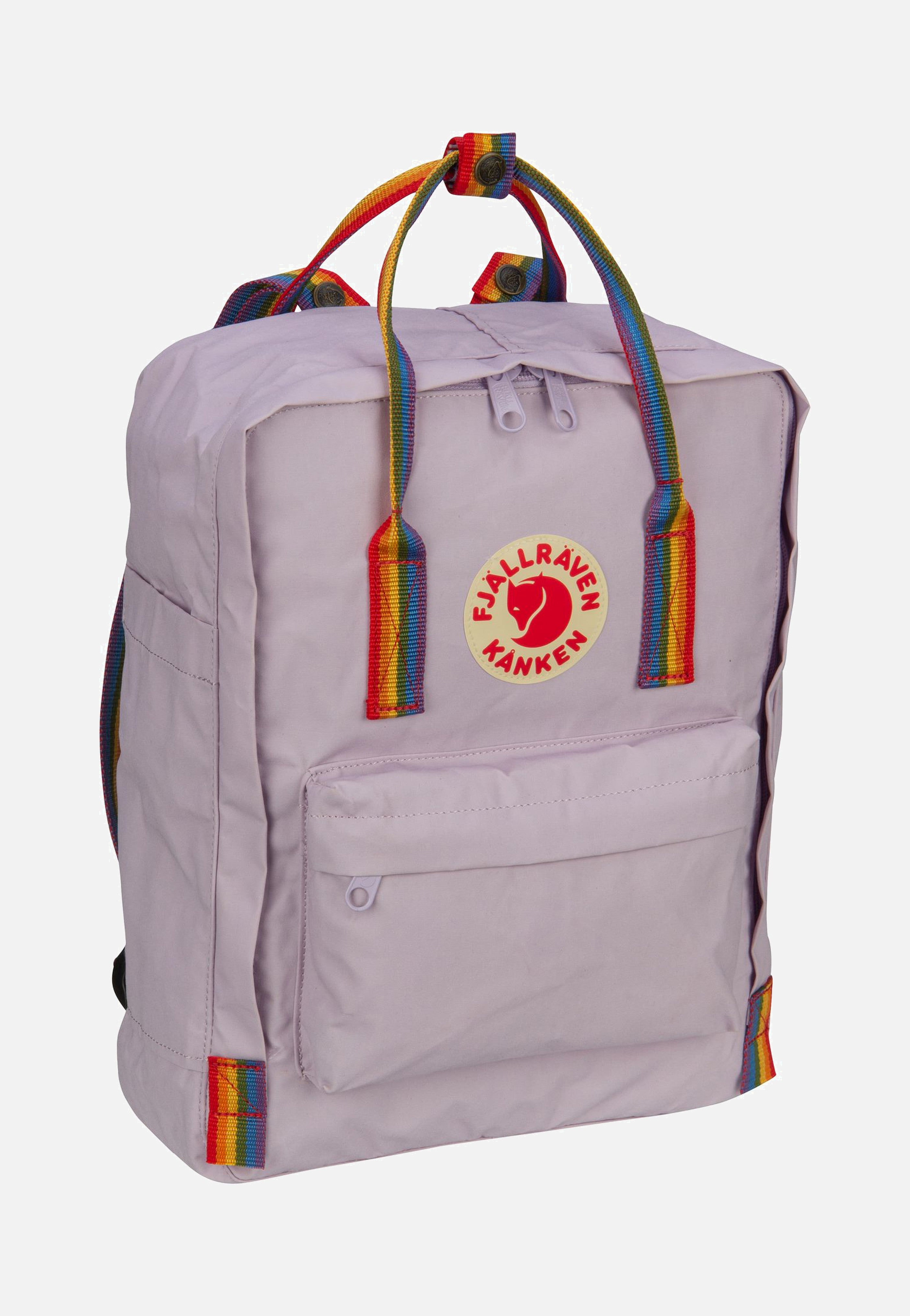 Fjällräven - Kanken Rainbow Pastel Lavender/Rainbow Pattern - Backpack | Neutral-Image