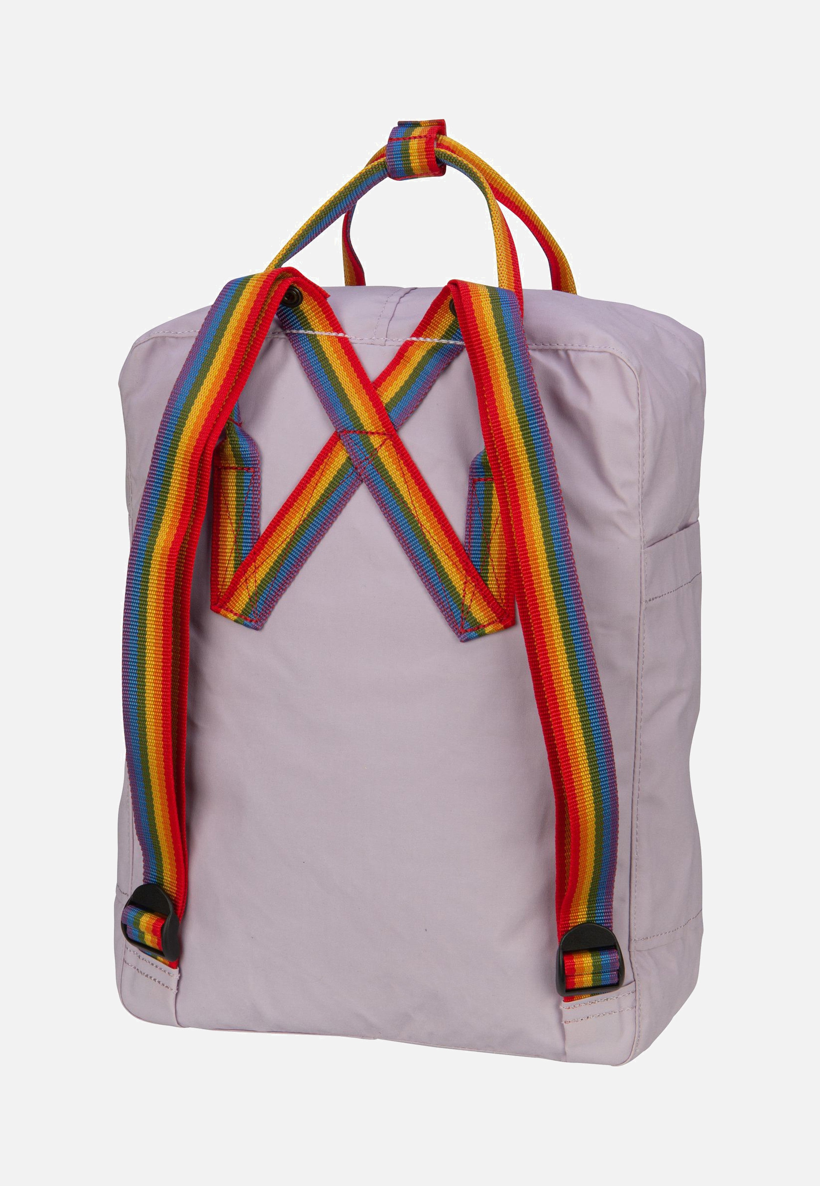 Fjällräven - Kanken Rainbow Pastel Lavender/Rainbow Pattern - Backpack | Neutral-Image