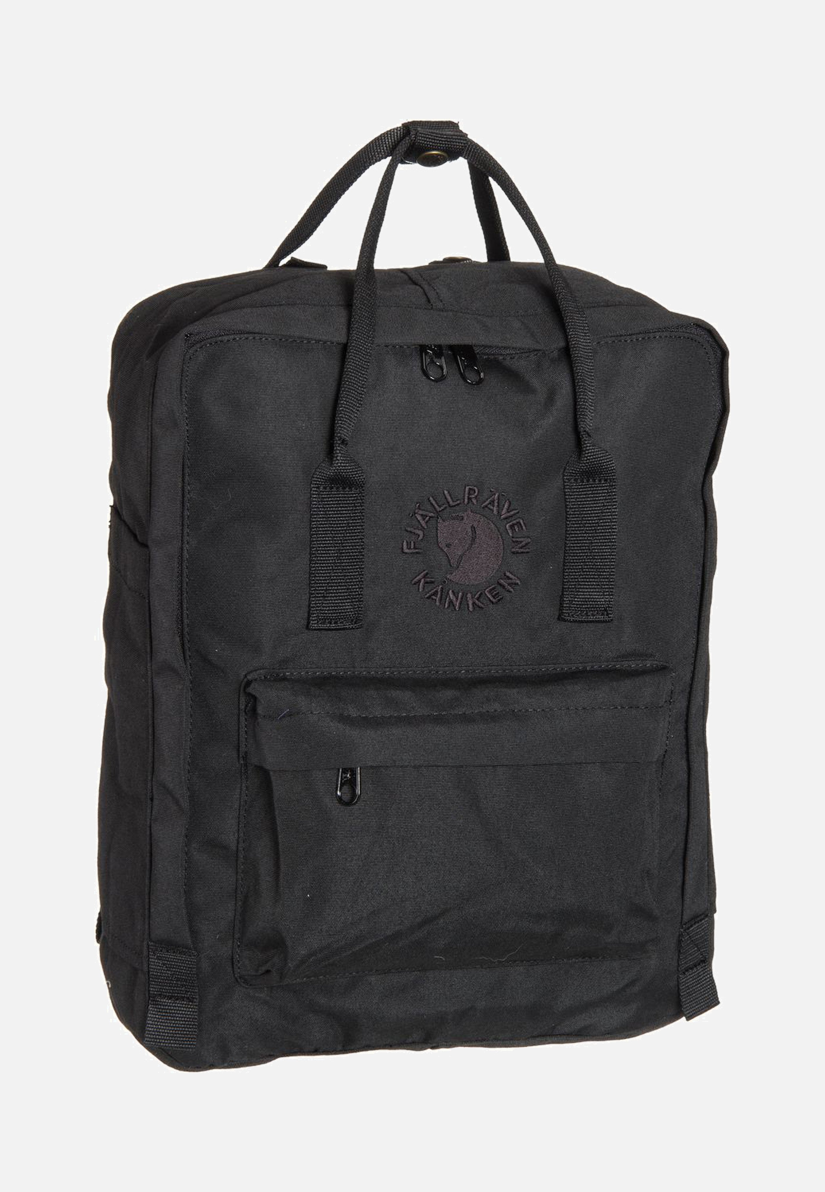 fjällräven re kånken backpack Fjällräven Re-Kanken Black - Backpack