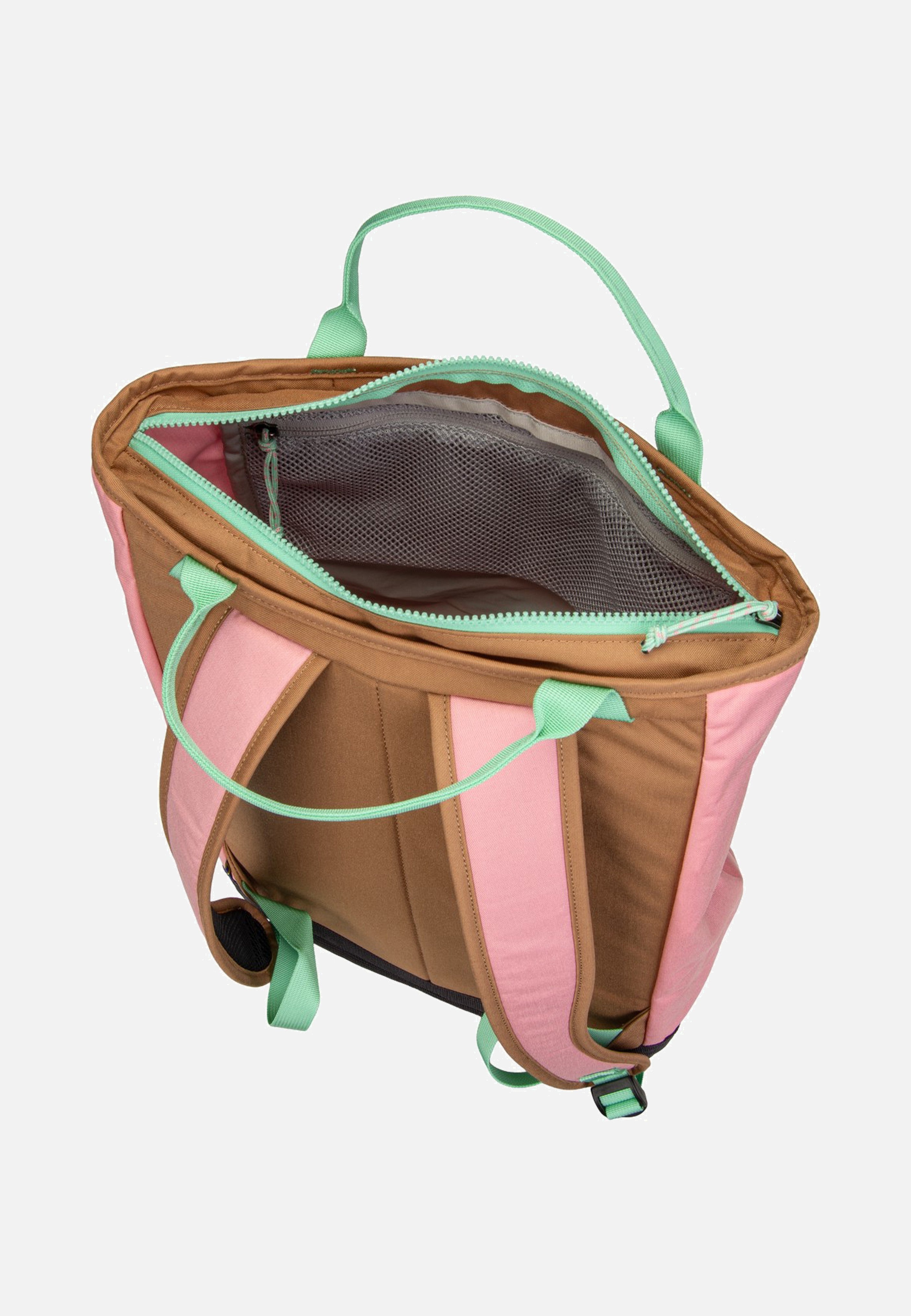 Fjällräven Vardag Totepack 22 Poppy Pink/Khaki Dust Backpack