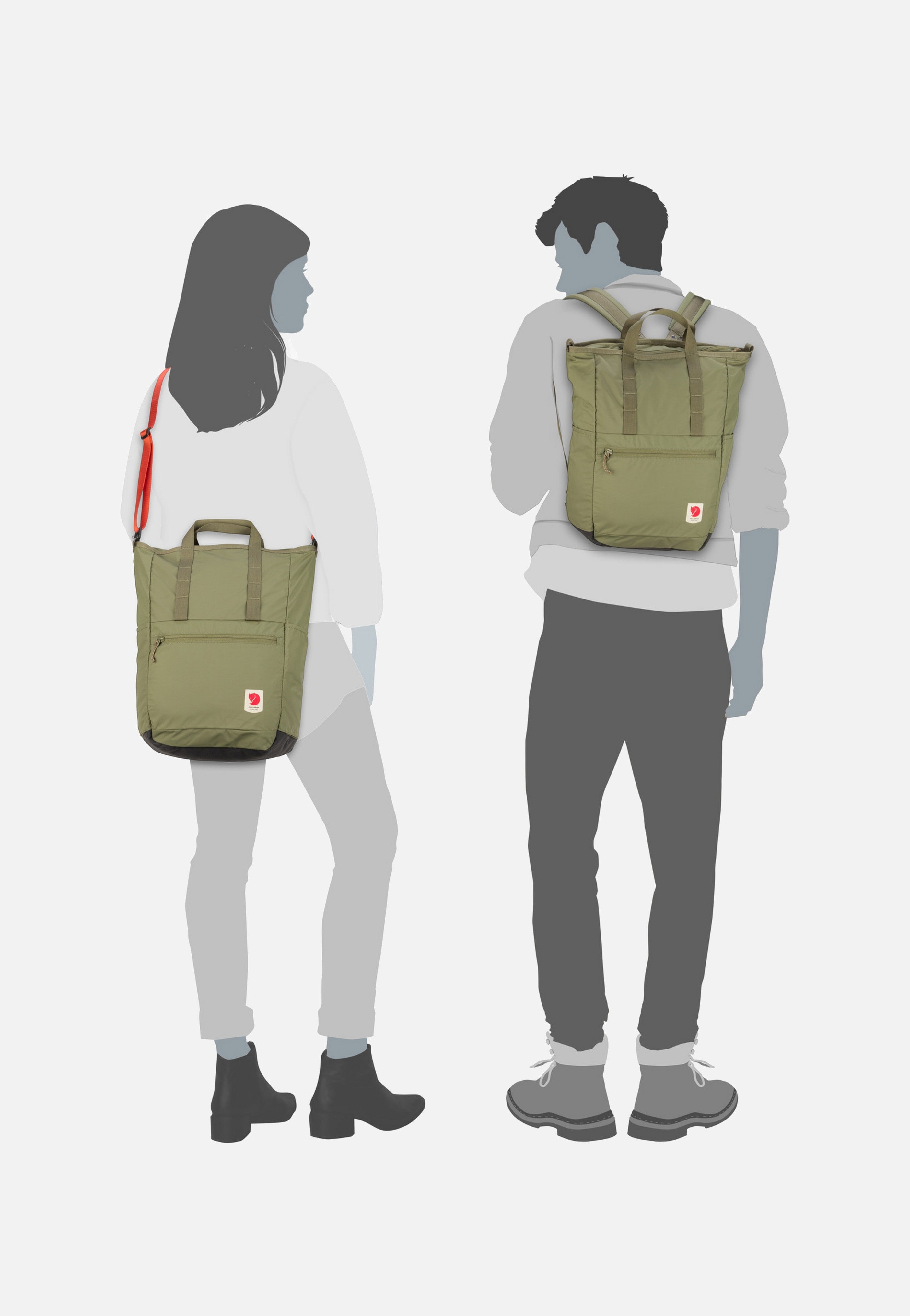 Fjällräven High Coast Totepack Green Backpack