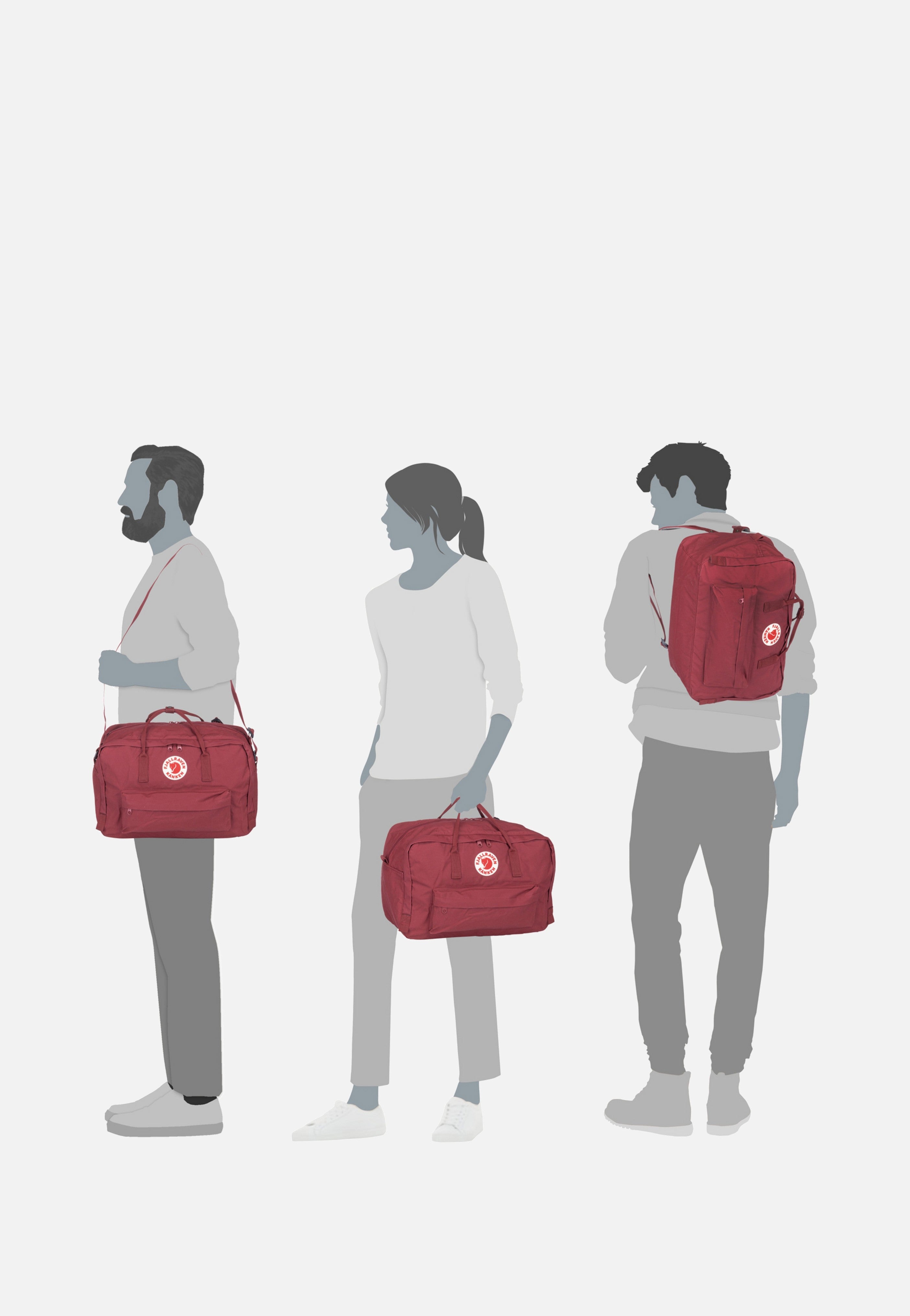 Fjällräven - Kanken Ox Red - Weekender | Neutral-Image