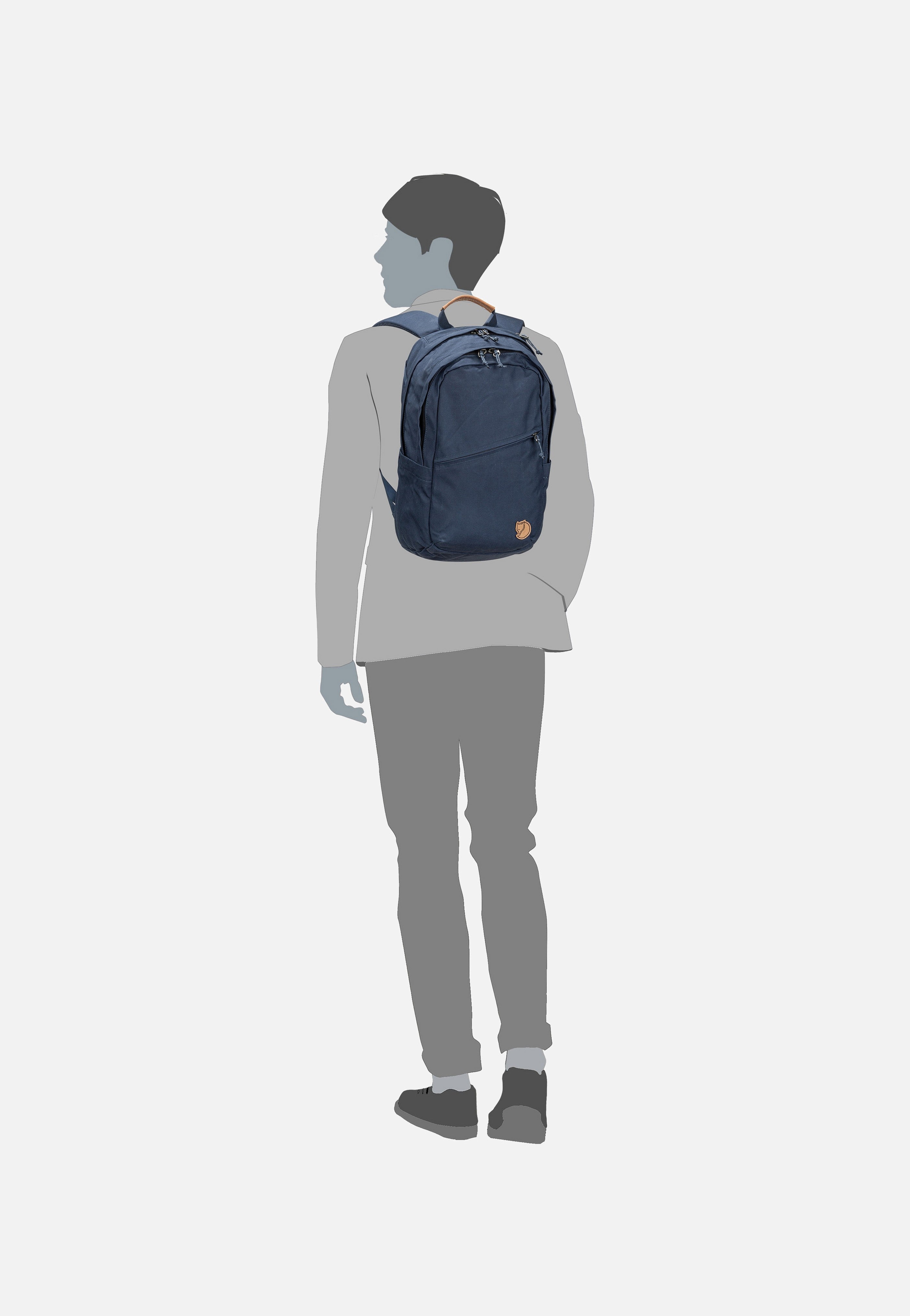 Fjällräven - Räven 20 Navy - Backpack | Neutral-Image