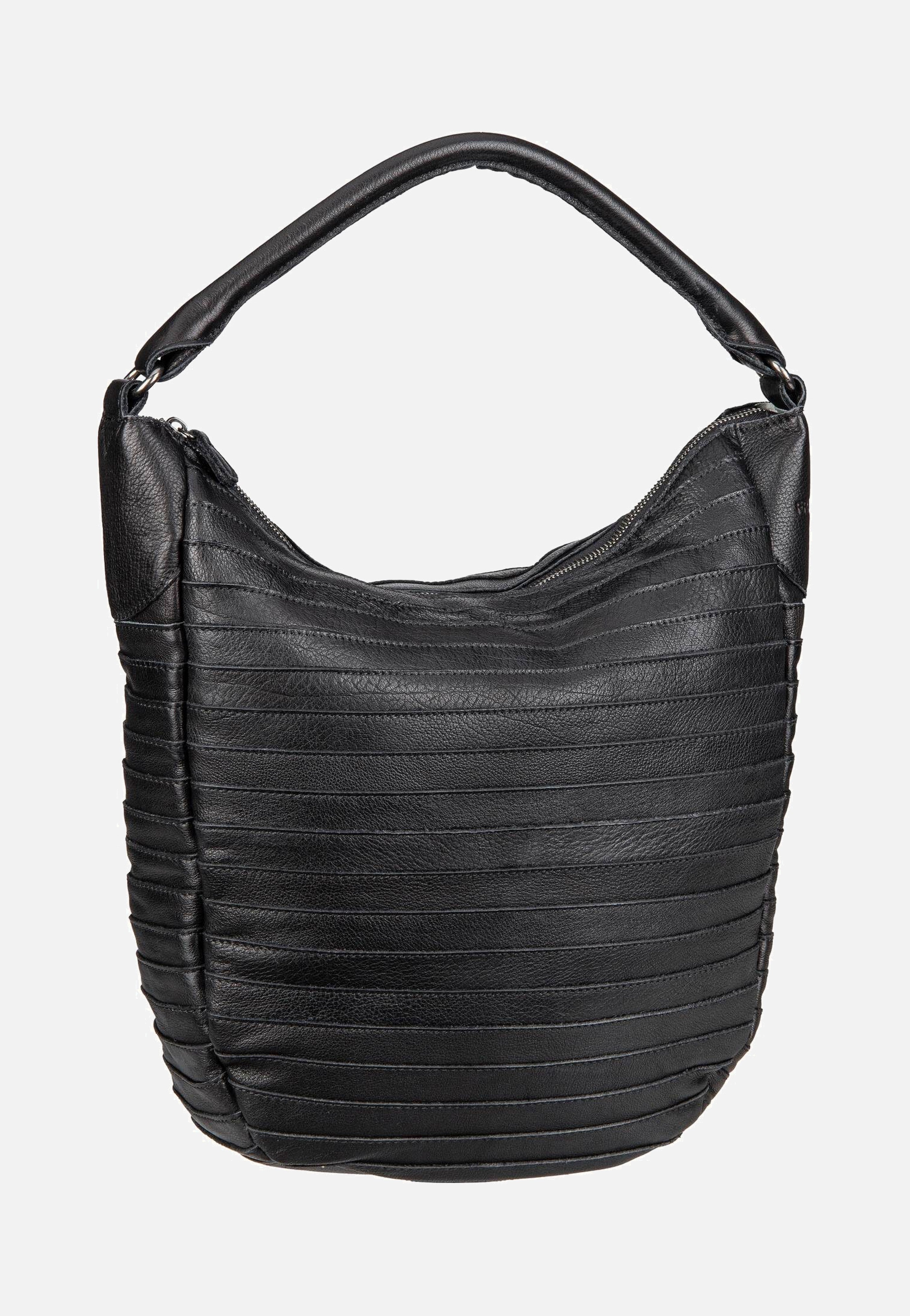 Fredsbruder - Gürteltier S 971s Black - Hobo Bag | Women-Image
