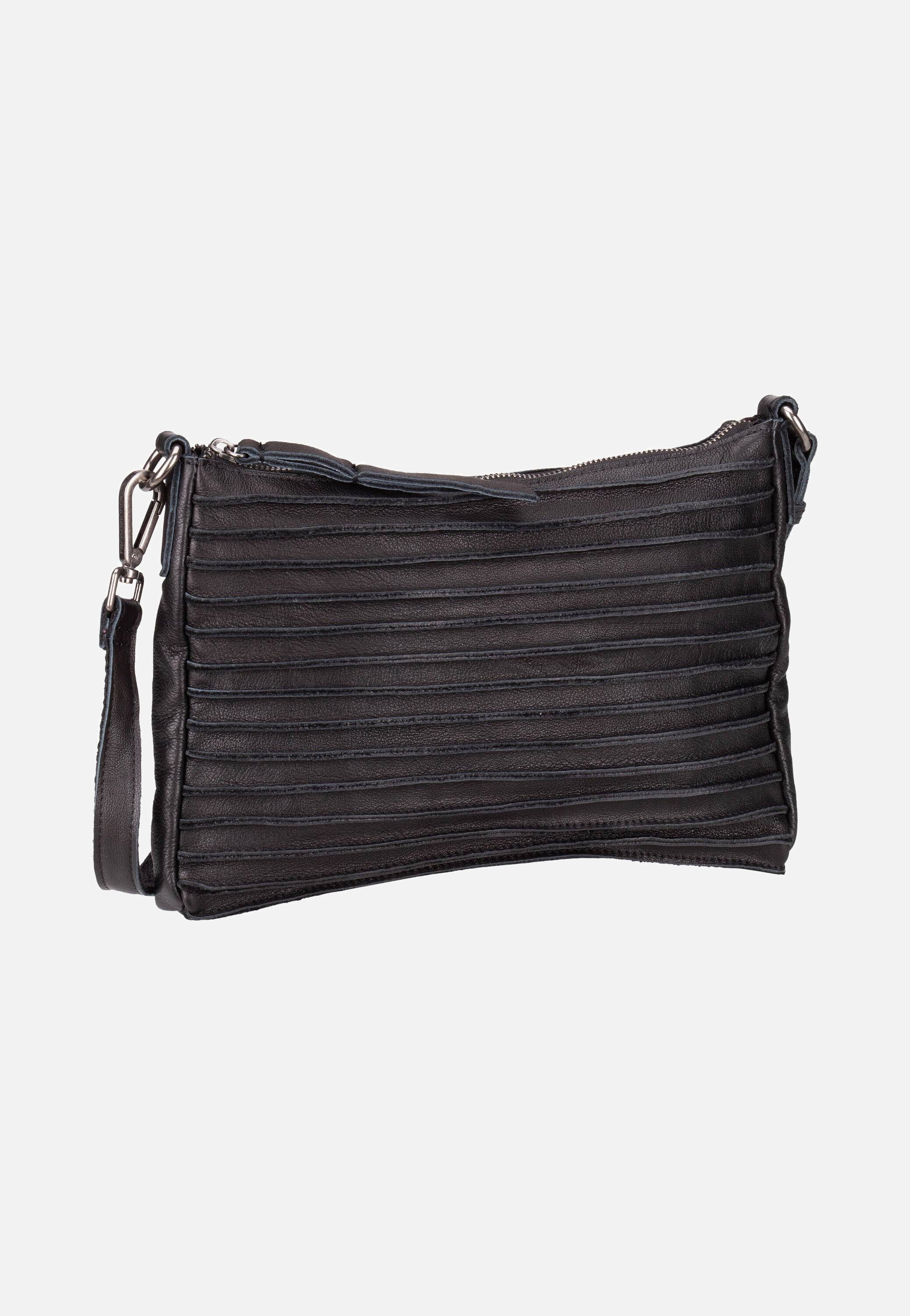 Fredsbruder Riffel Crossbag Black Crossbody Bag