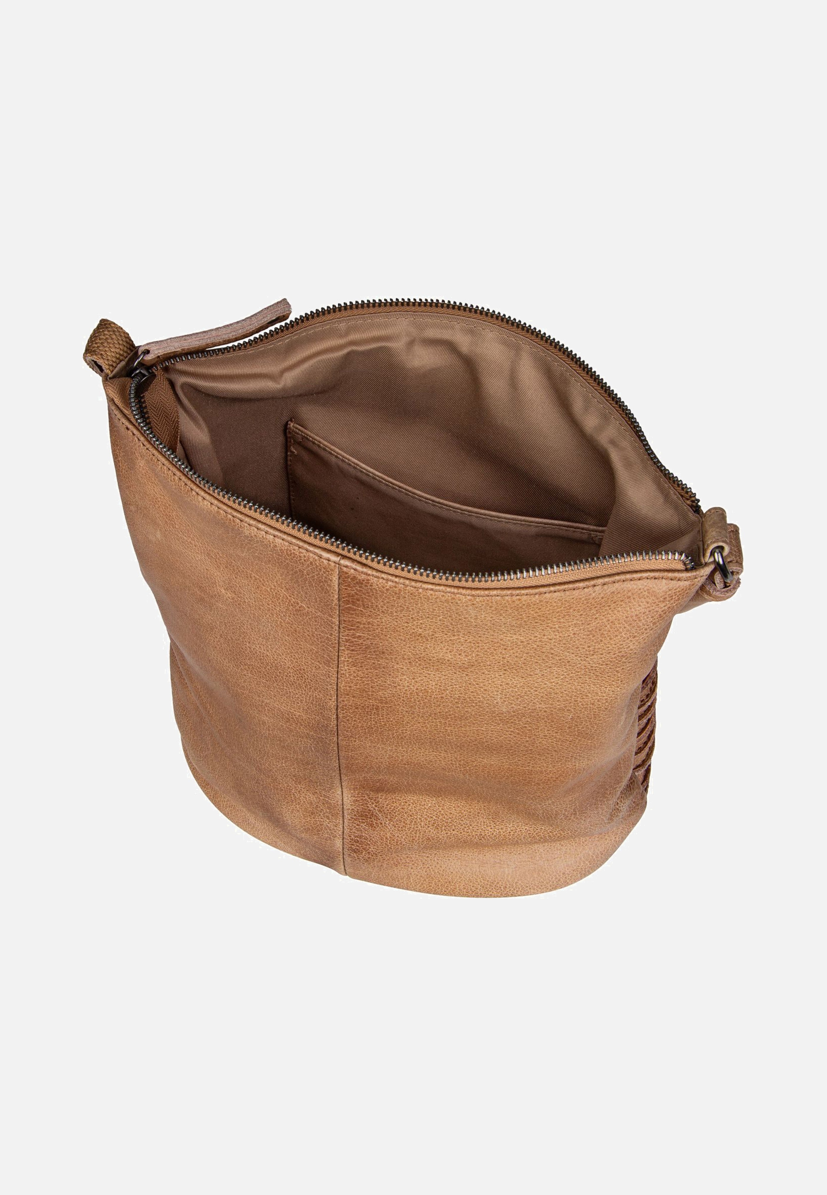 Fredsbruder Riffelinchen 927r Caramel Crossbody Bag