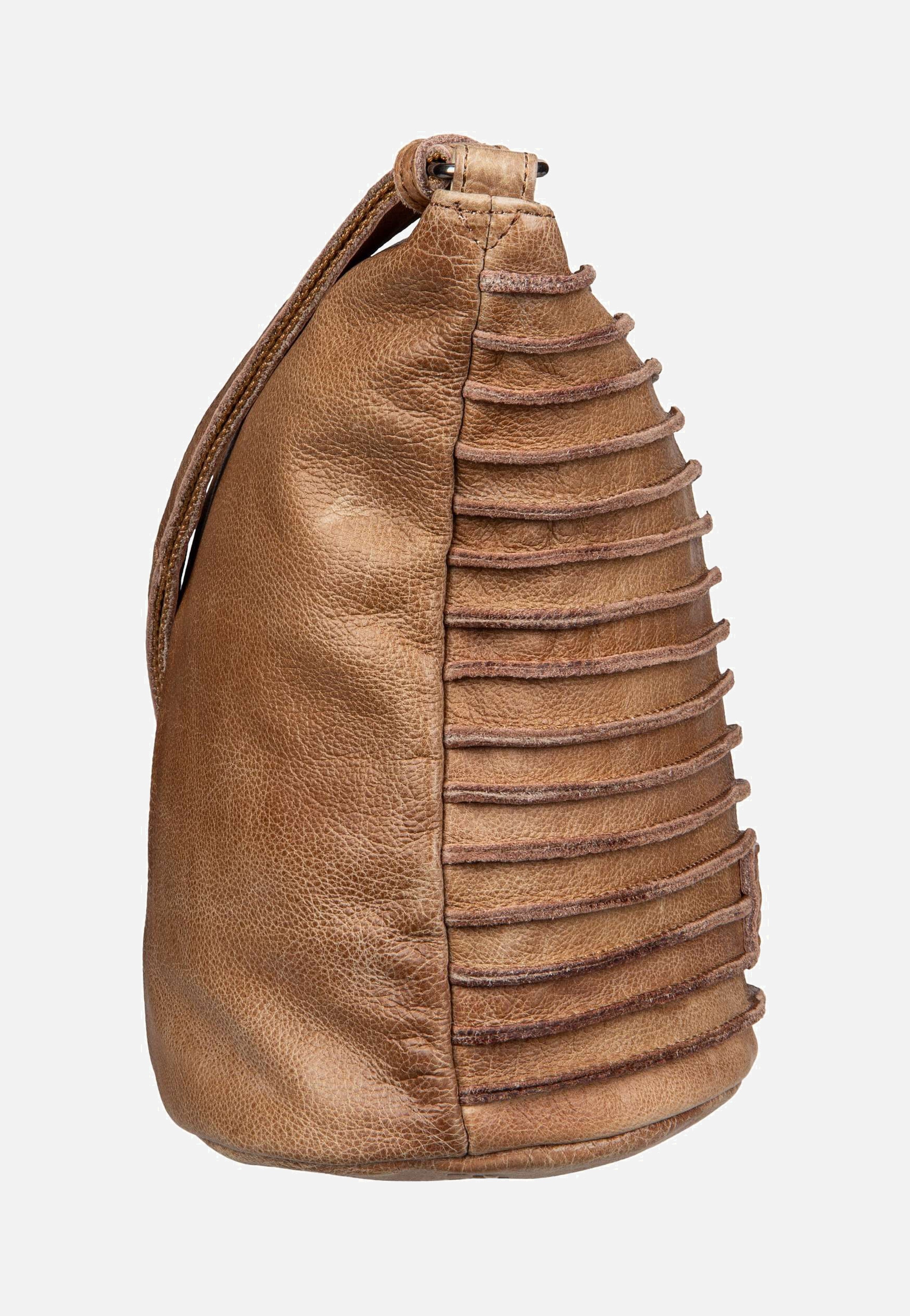 Fredsbruder Riffelinchen 927r Caramel Crossbody Bag