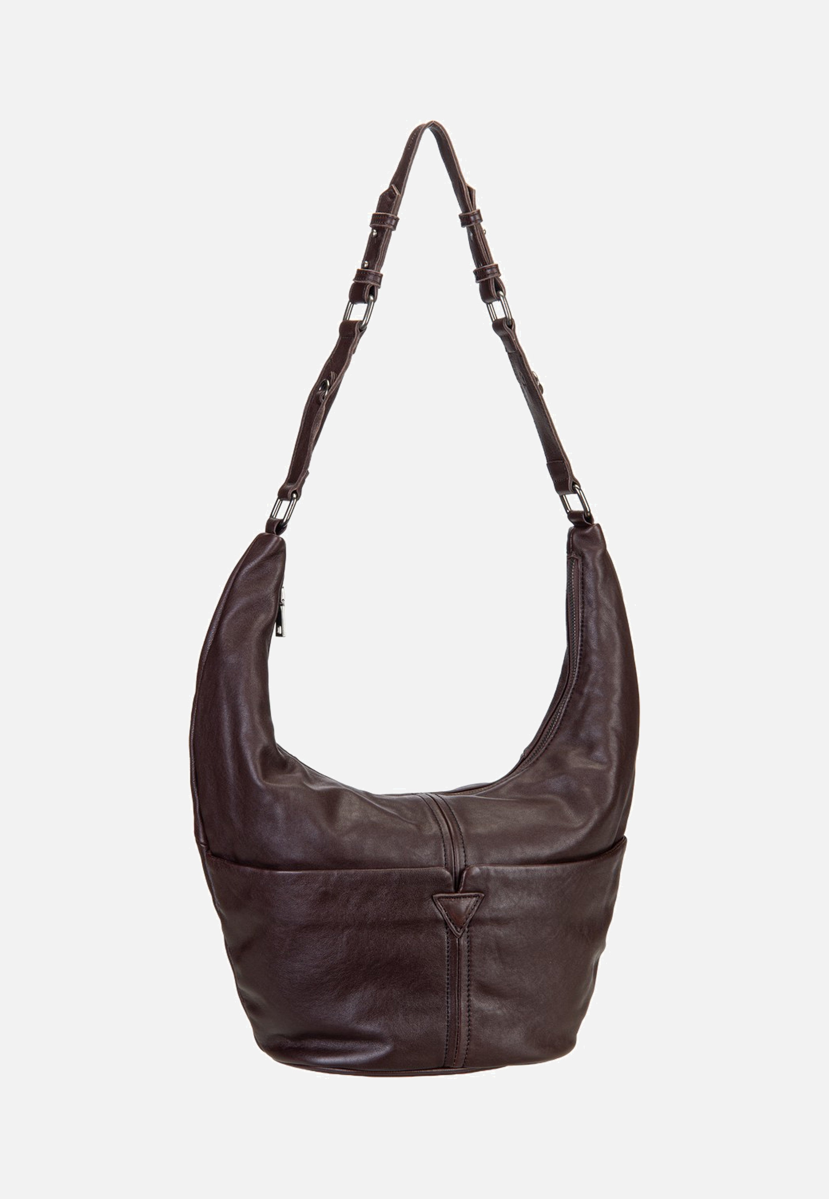 Fredsbruder Already Yours Hobo Chocolate Brown Hobo Bag