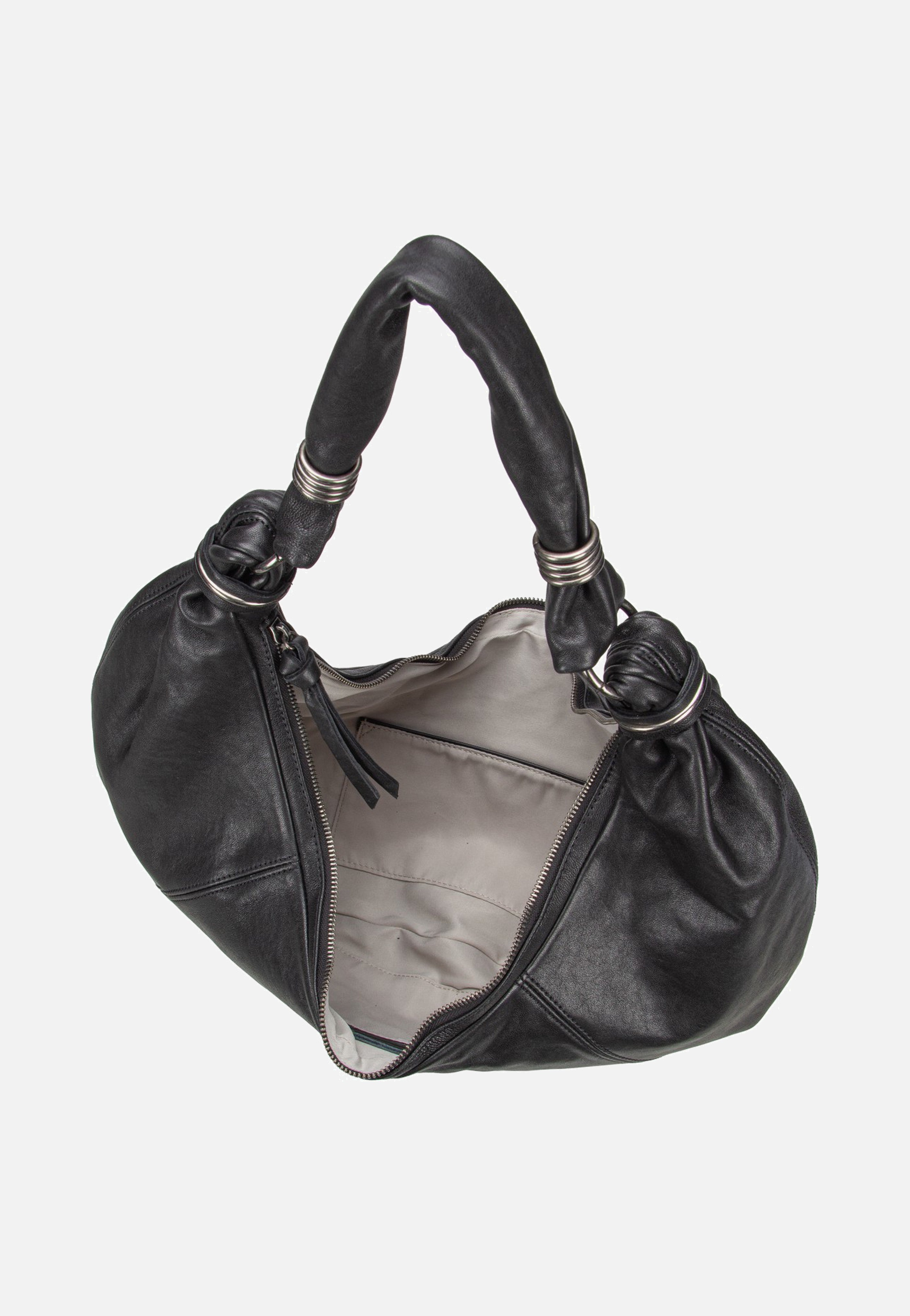Fredsbruder - Always With You Big Hobo Black - Hobo Bag | Women-Image