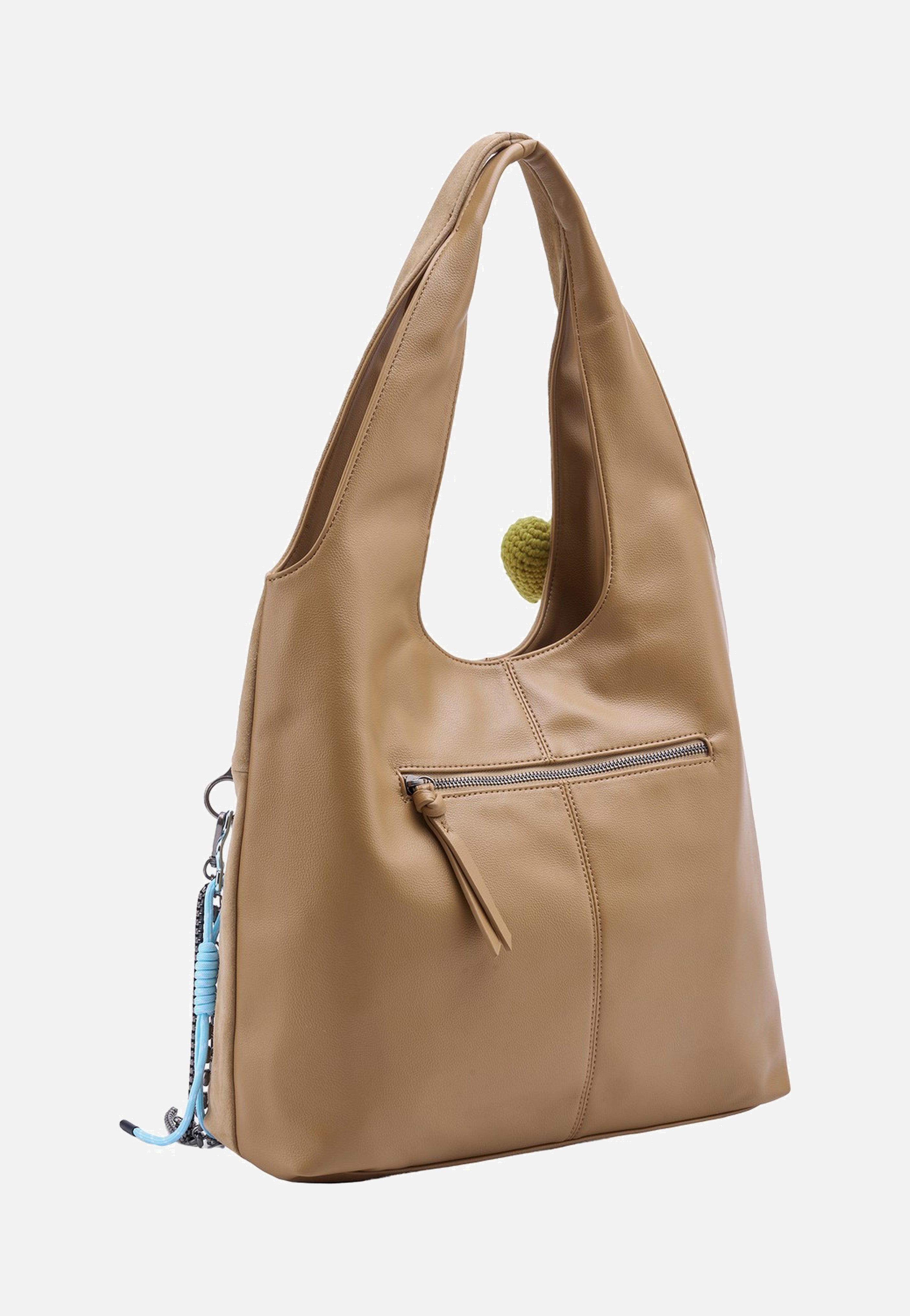 Fredsbruder Beautiful Mess Hobo Dark Sand Hobo Bag