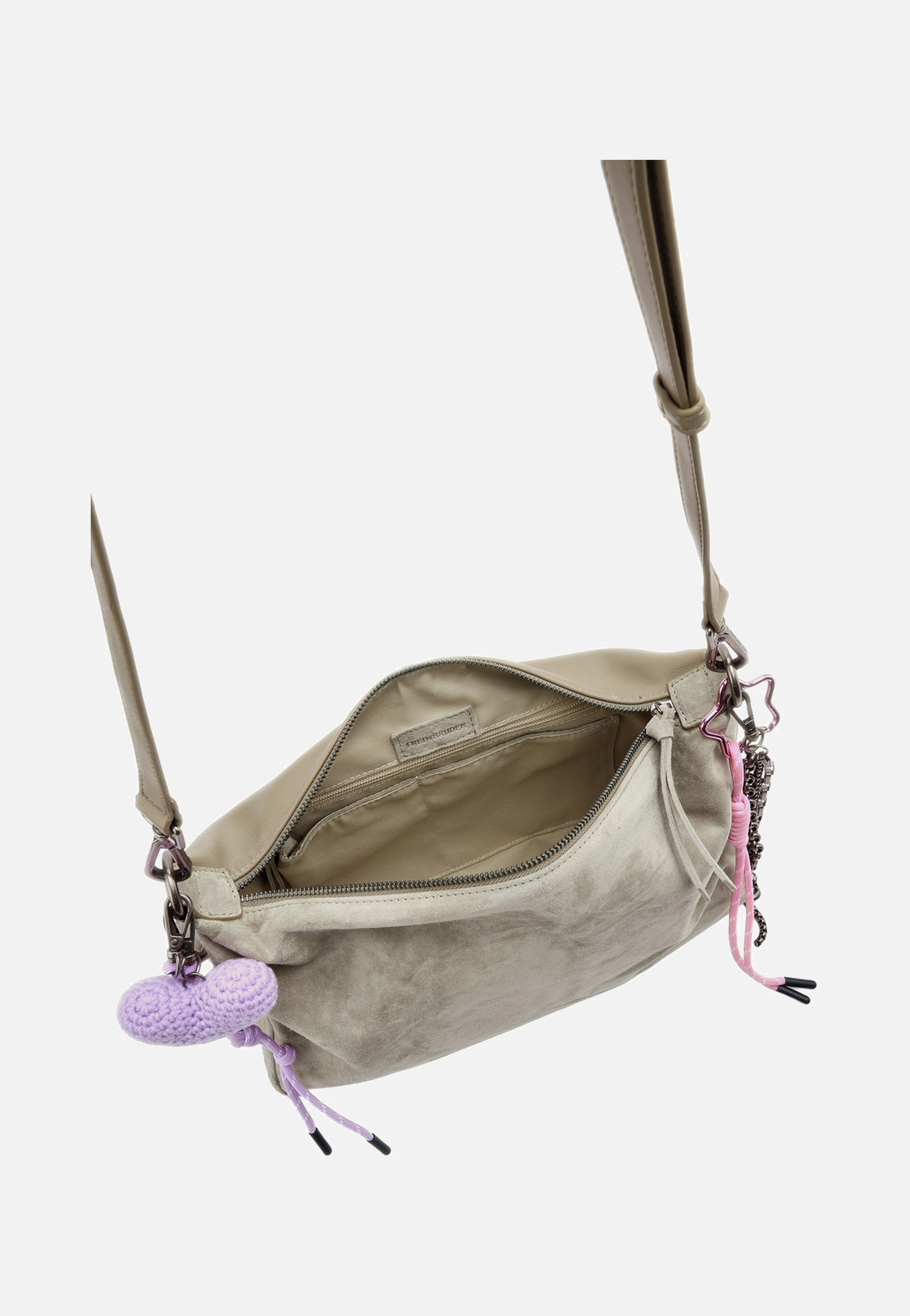 Fredsbruder Beautiful Mess Shoulderbag Taupe Shoulder Bag