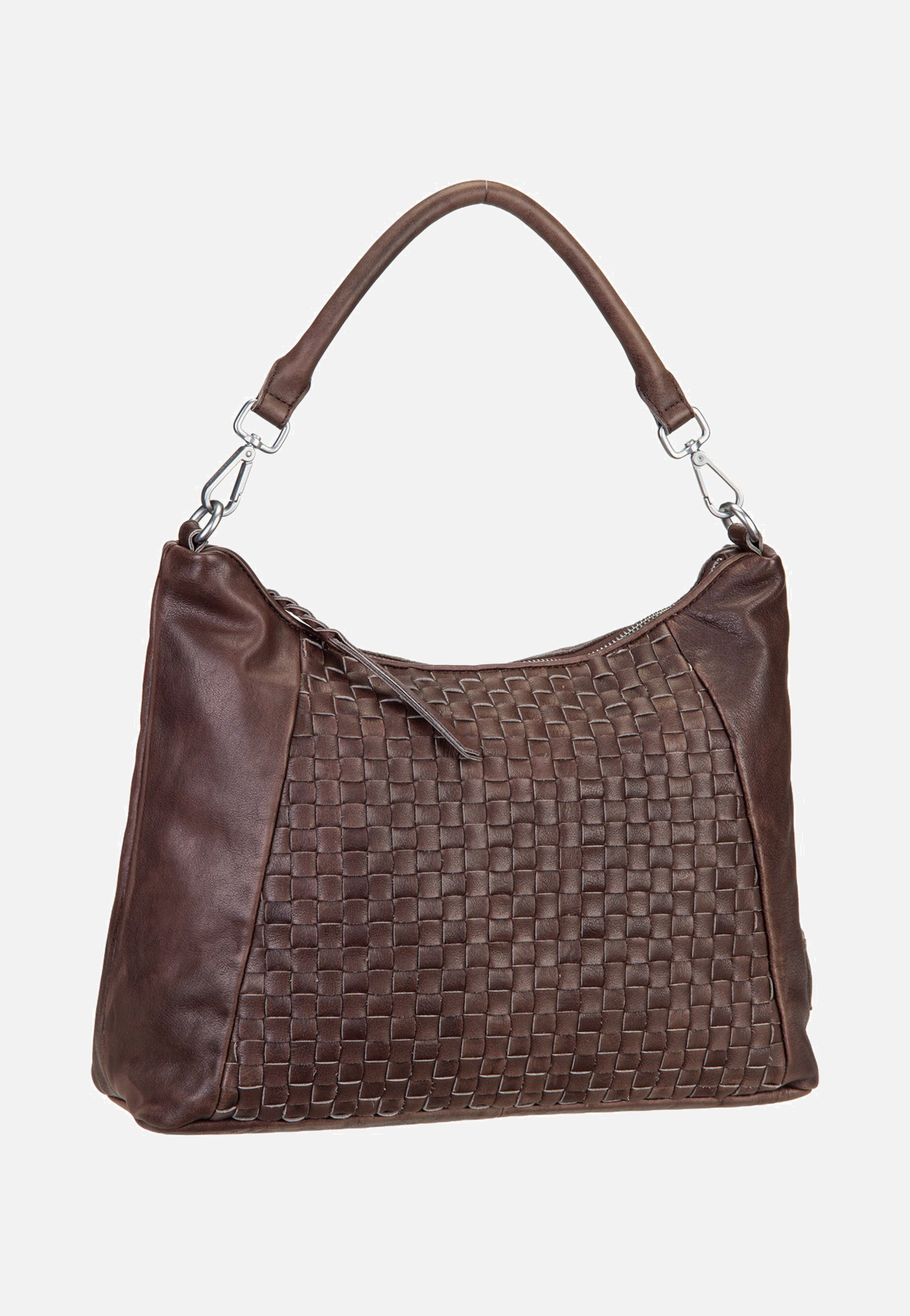 Fredsbruder Calm Weave Hobo Dark Chocolate Hobo Bag