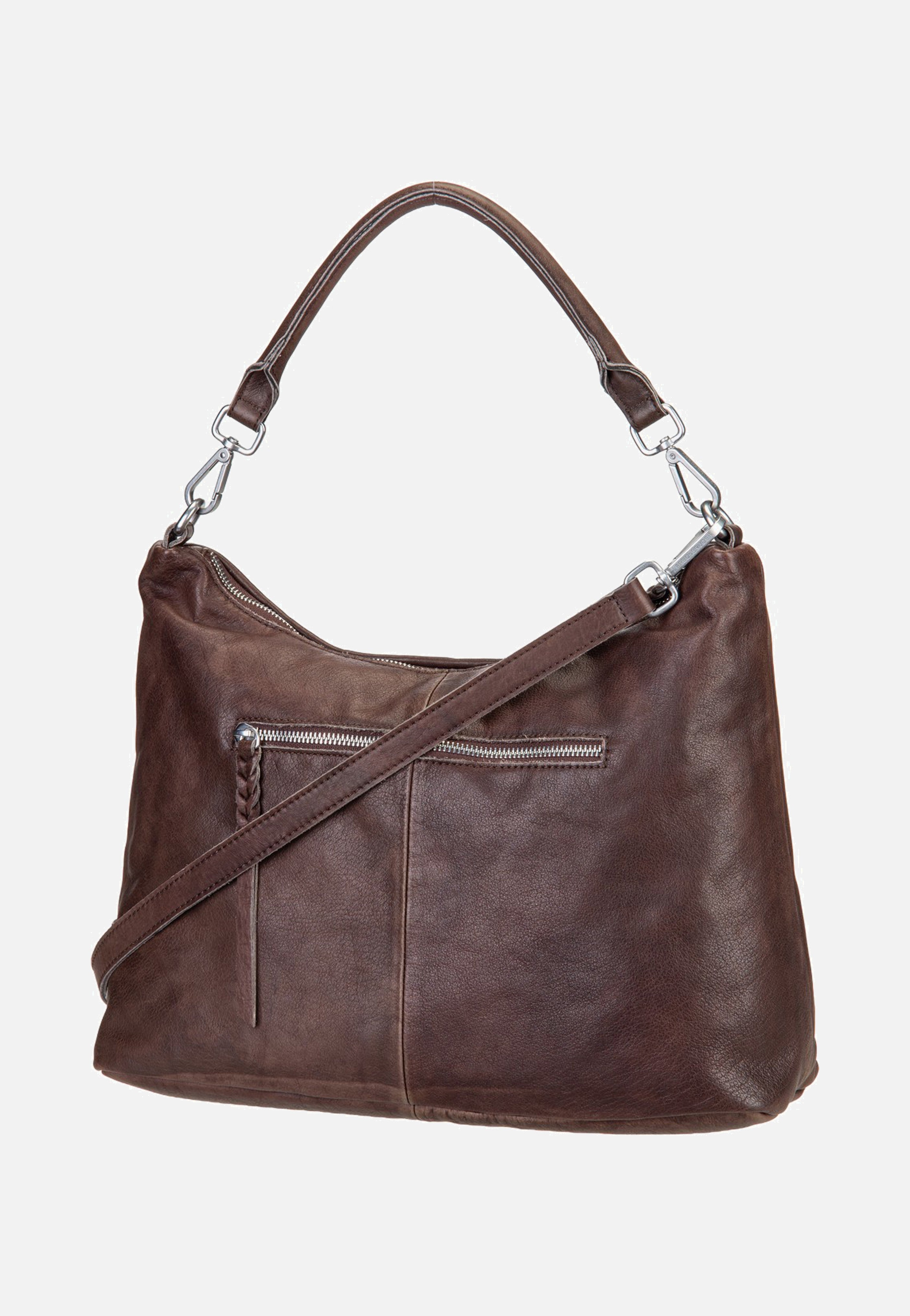 Fredsbruder Calm Weave Hobo Dark Chocolate Hobo Bag